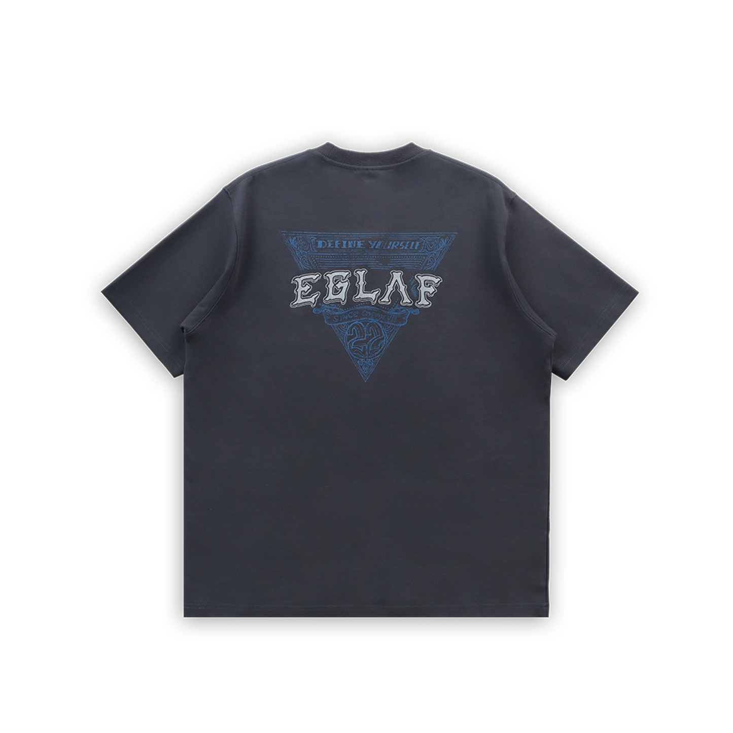 EGLAF Sculpta Triangle Emblem Tee Dark Grey (SS25)