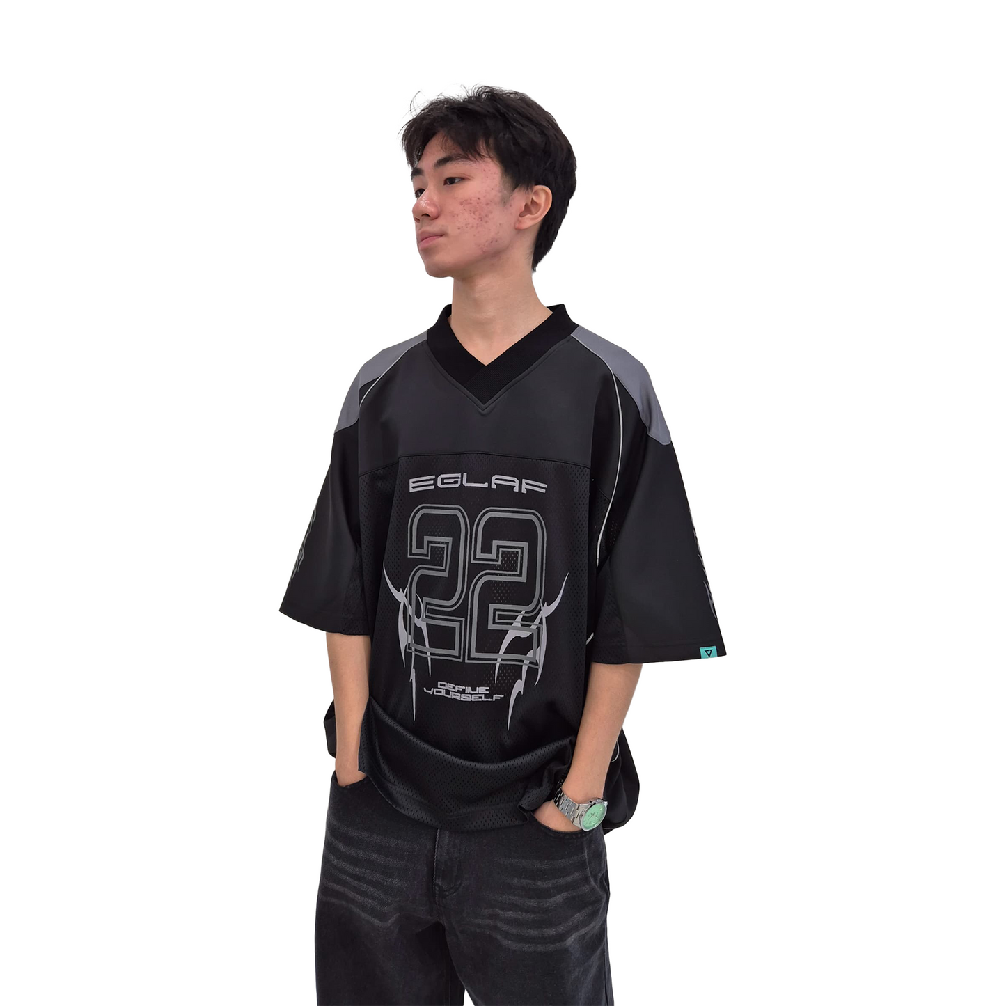EGLAF Thorn NFL Jersey Black (SS25)