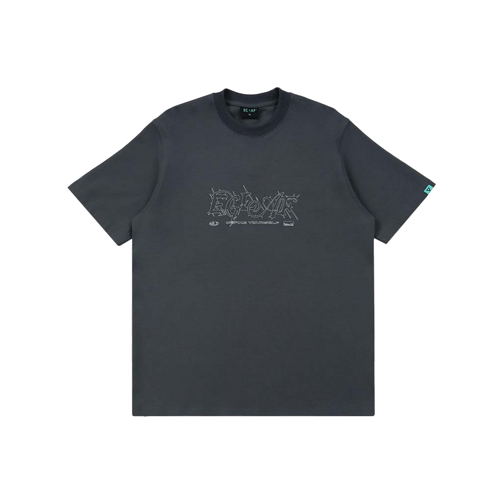 EGLAF Thornscript Tee Cool Grey (SS25)