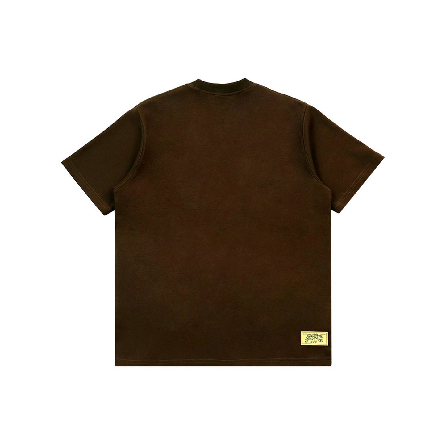 EGLAF Fragments Mixed Typo Tee Brown (FW24)