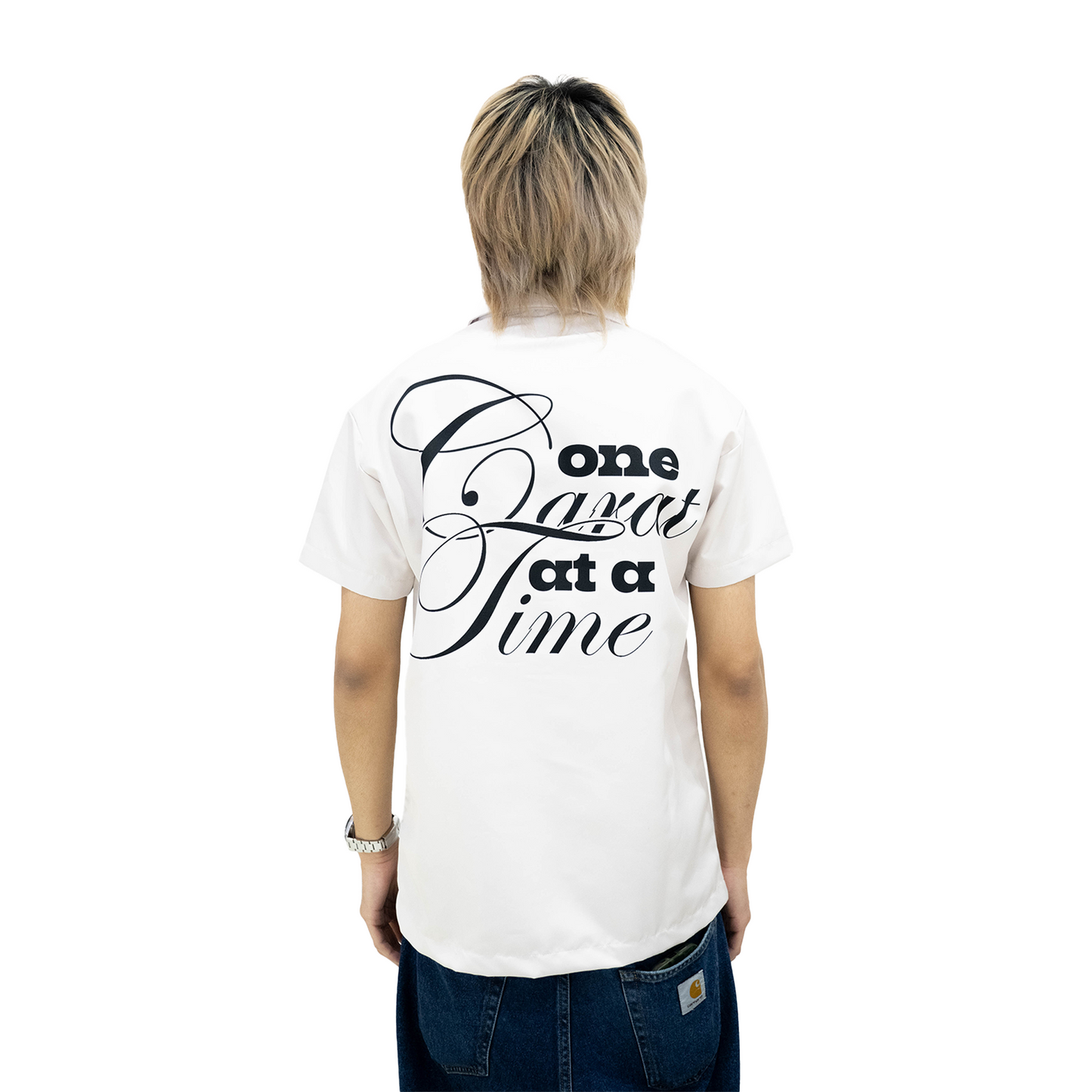 EK Collection Carat Hours Shirt White (SS24)