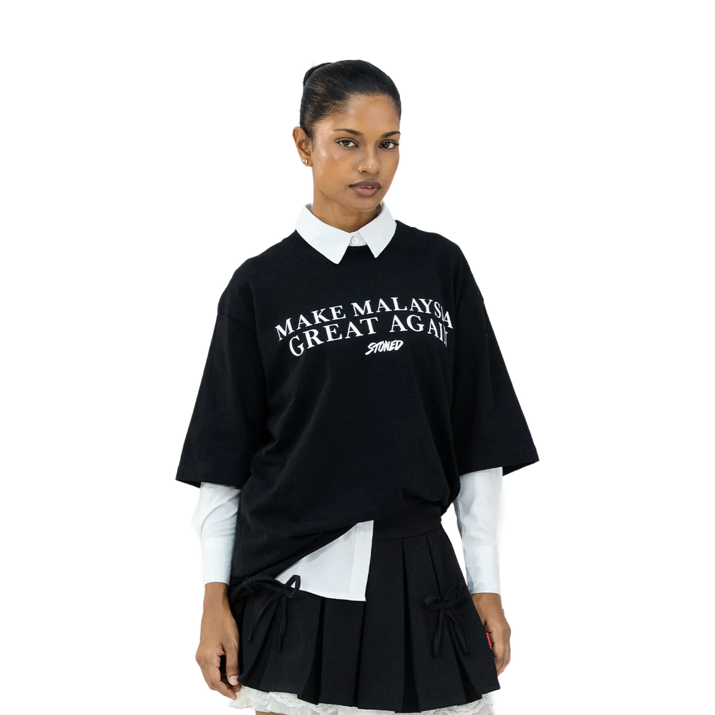 Stoned & Co ® EOT : MMGA Tee Black (SS25)