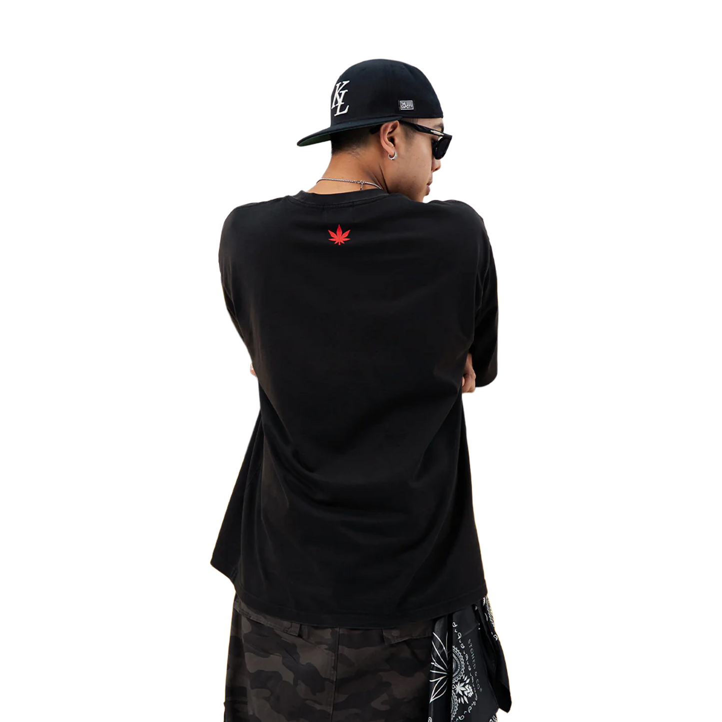 Stoned & Co ® EOT : Twin Tower Washed Tee Black (SS25)