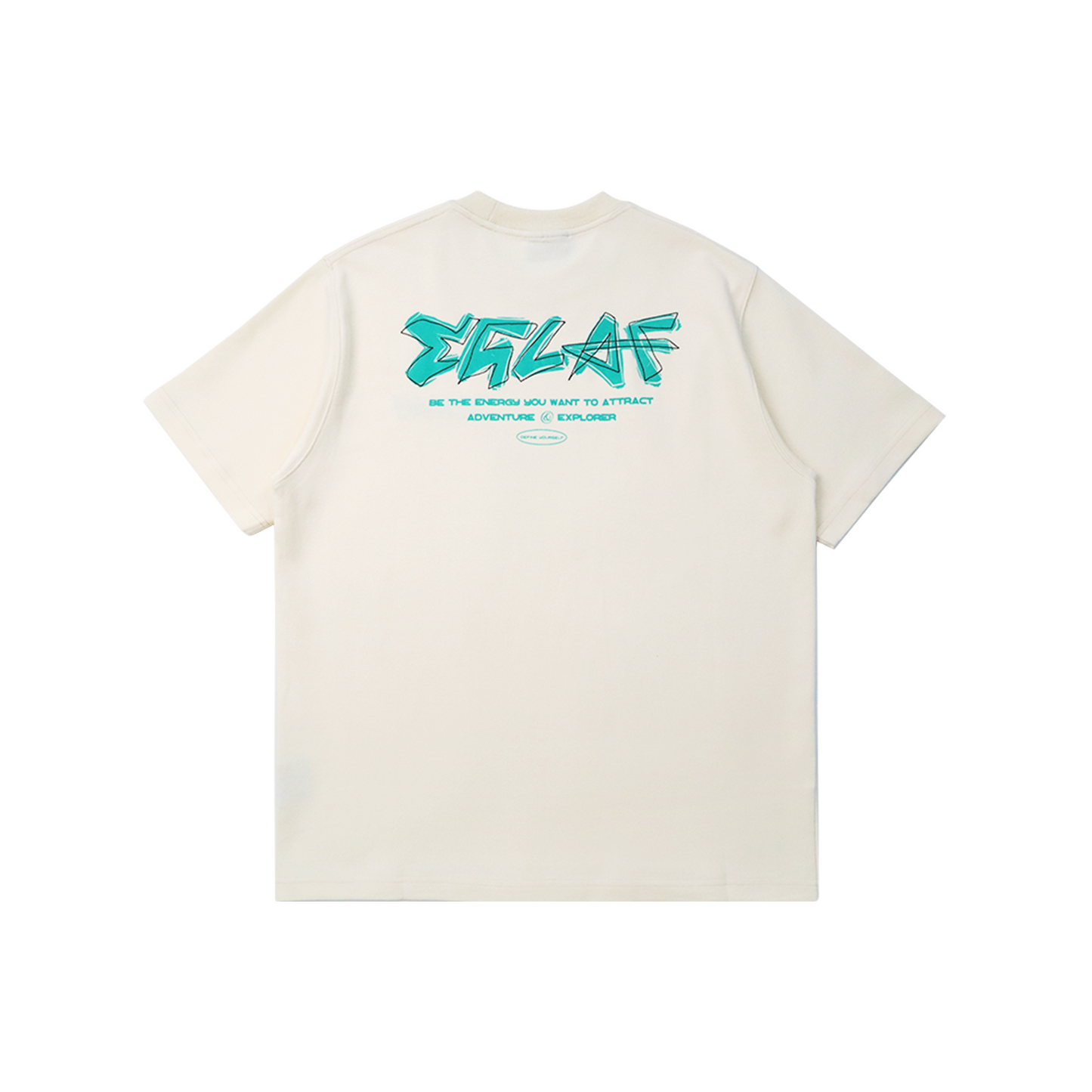 EGLAF Duality Tee Cream White