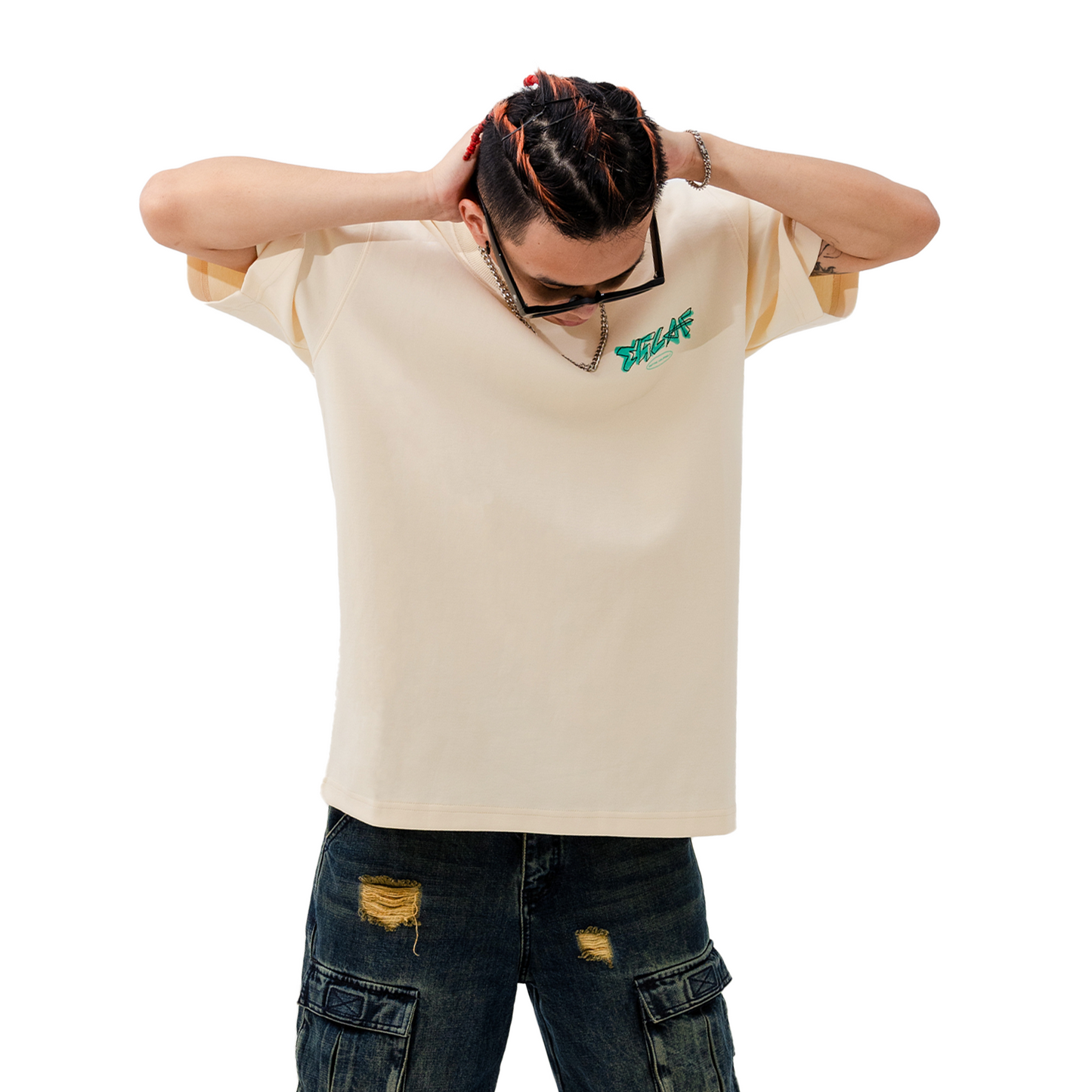 EGLAF Duality Tee Cream White (SS24)