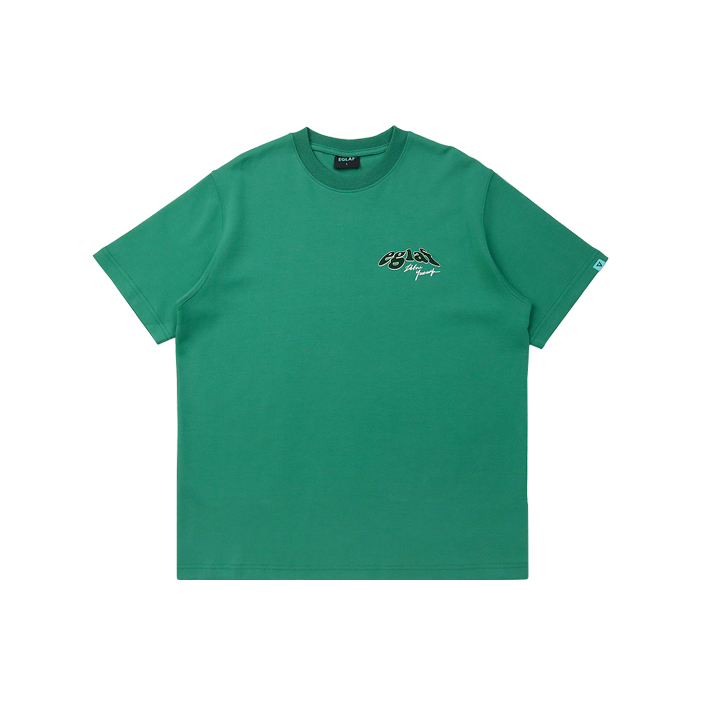 EGLAF Duality Velvet Tee Green (SS24)