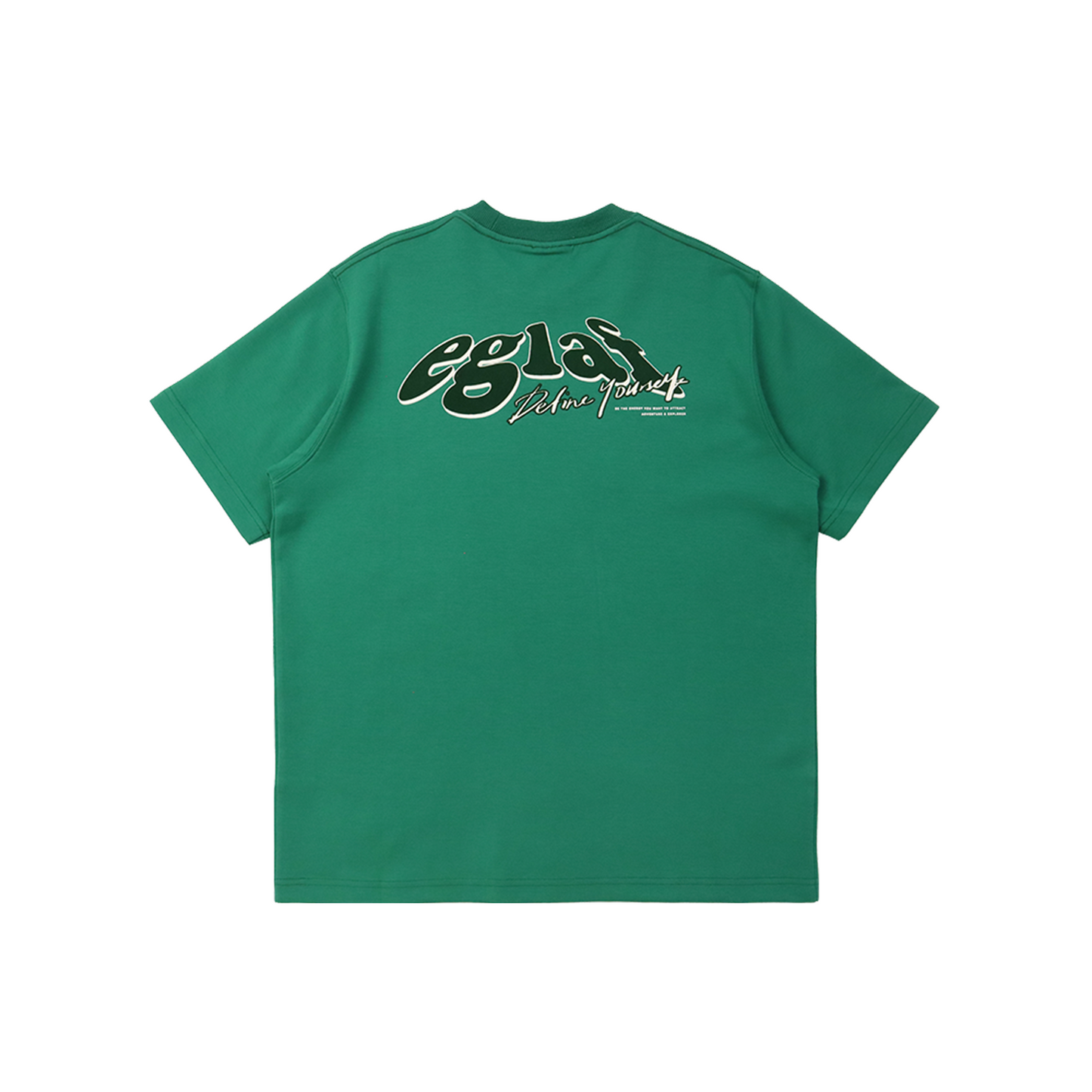 EGLAF Duality Velvet Tee Green