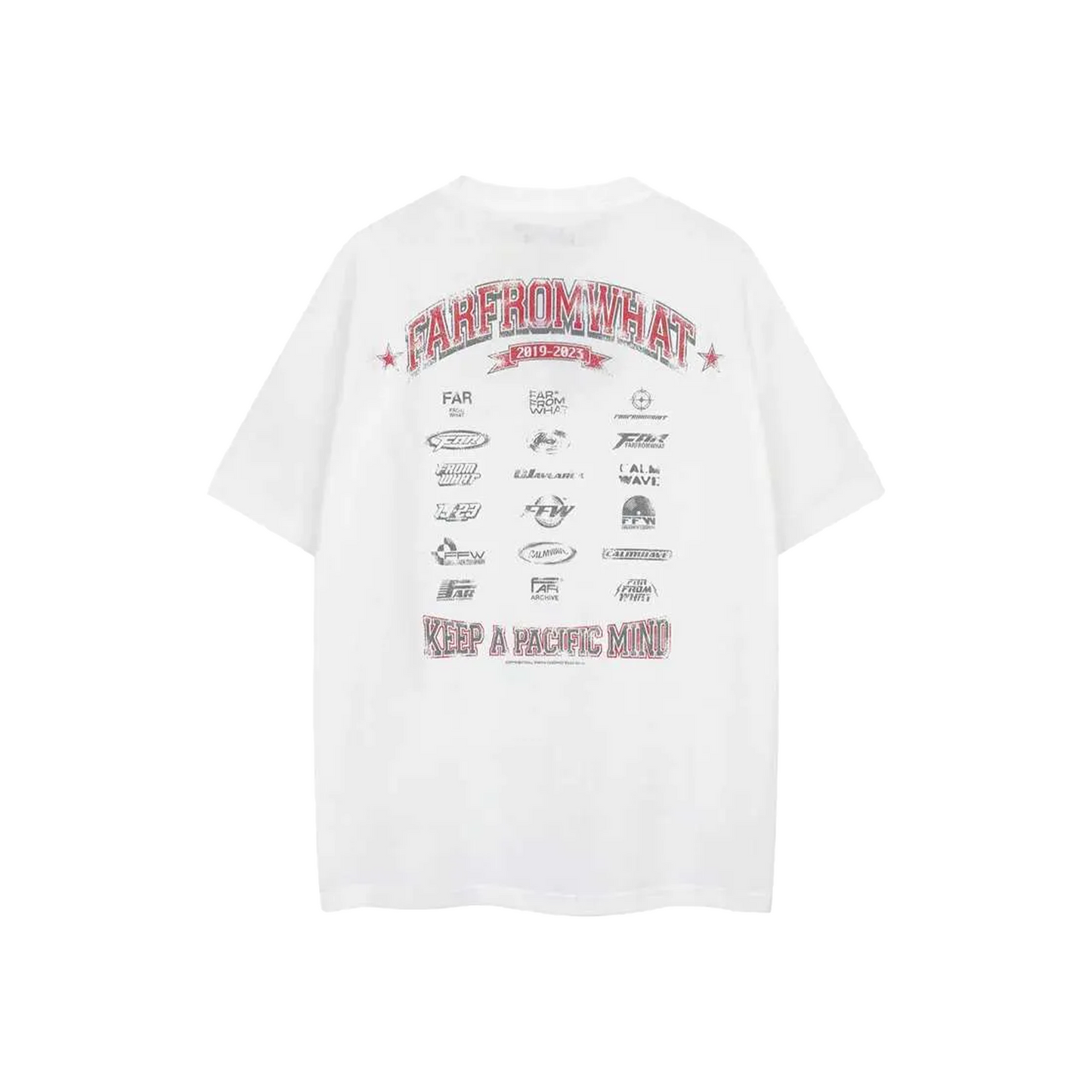 FAR FROM WHAT Far Logo Tee White (SS23)