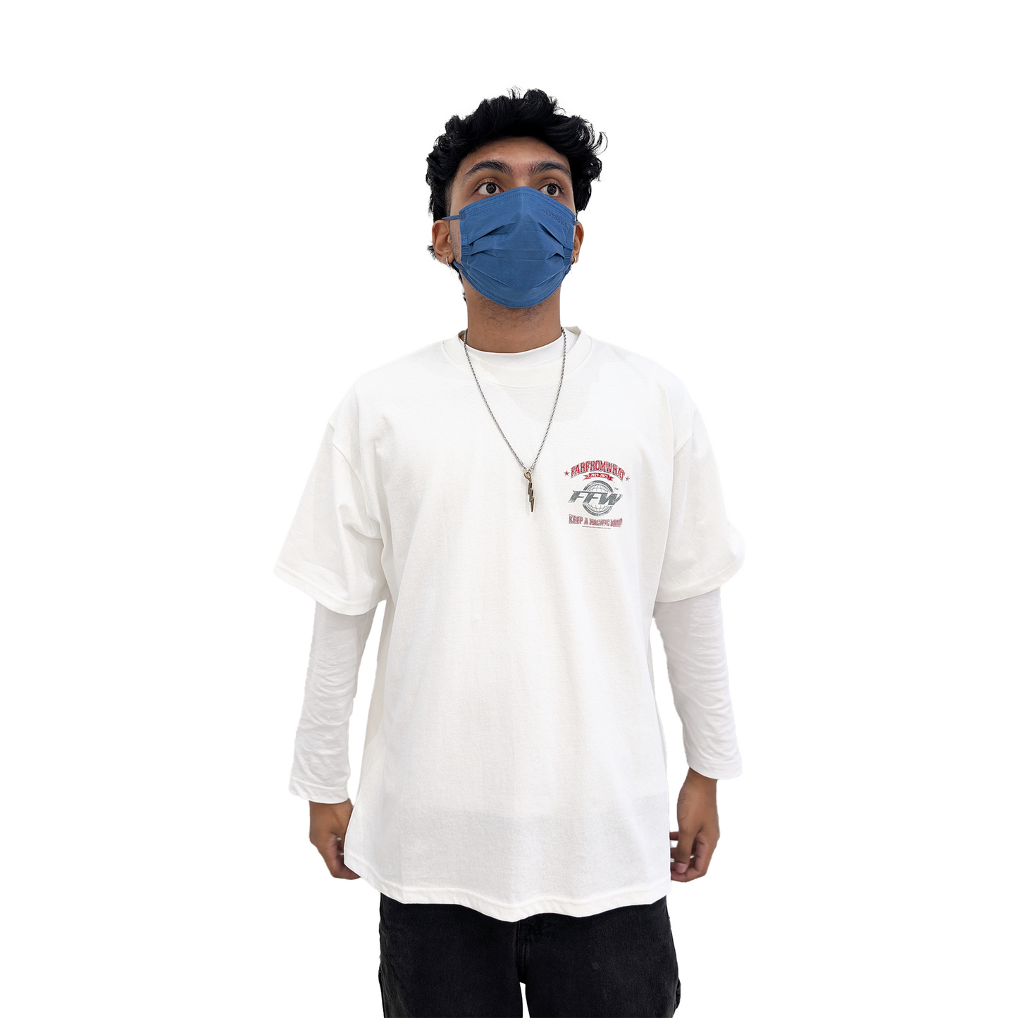 FAR FROM WHAT Far Logo Tee White (SS23)