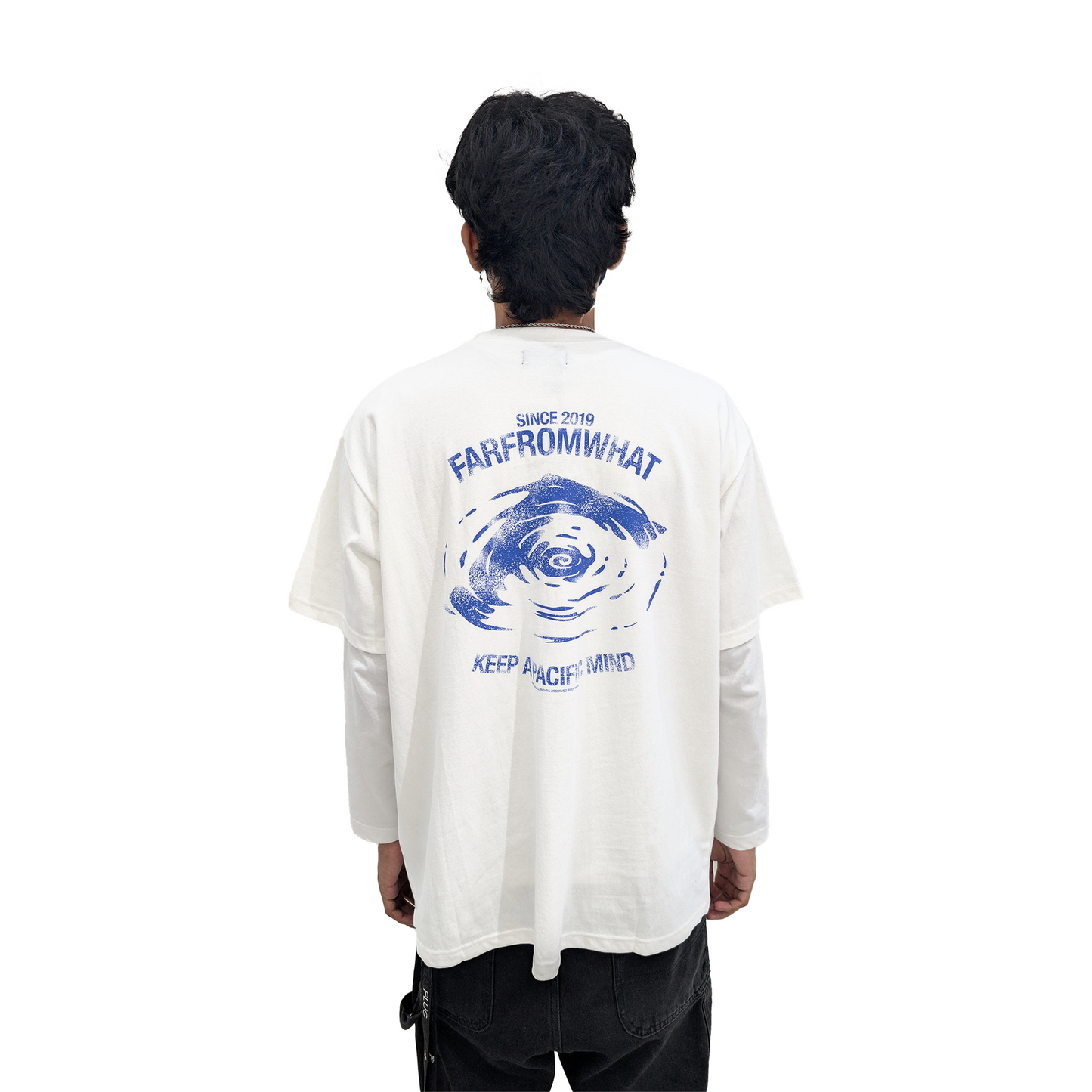 FAR FROM WHAT Far Pacific Mind Tee White (SS24)