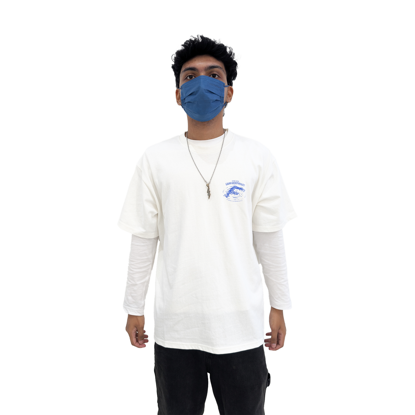 FAR FROM WHAT Far Pacific Mind Tee White (SS24)