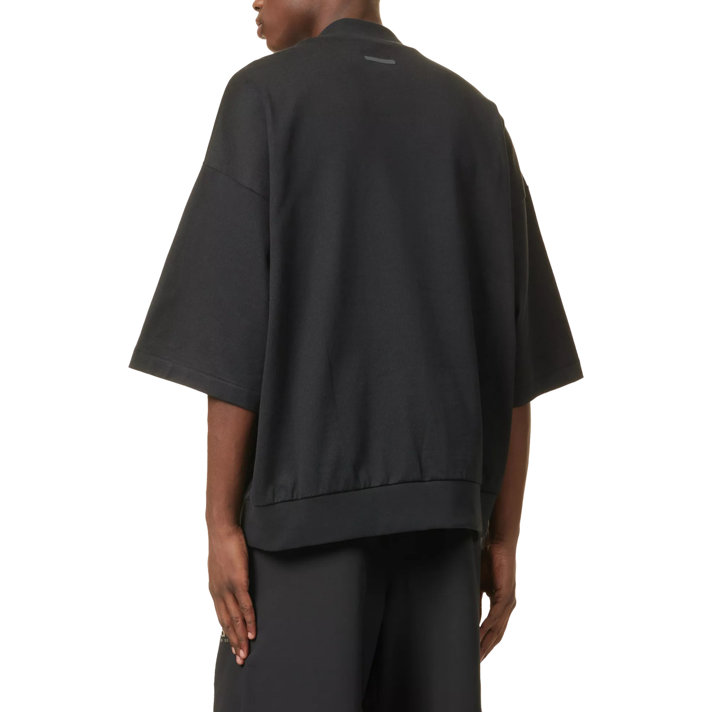 Fear of God Athletics Heavy Jersey 3/4 Mock Tee Black (FW23)