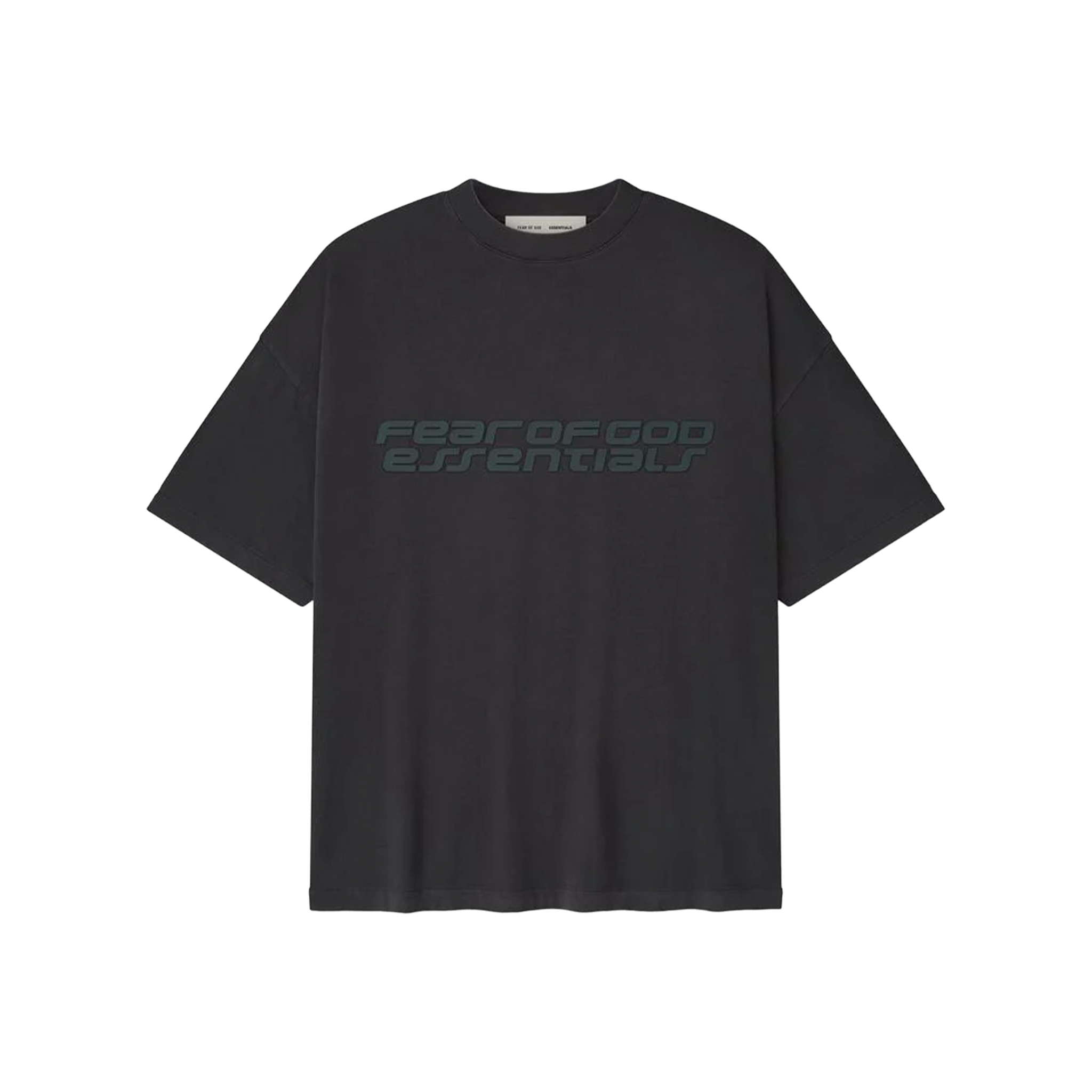 Fear of God ESSENTIALS 90s Tee Vintage Black (FW25) – STEALPLUG KL