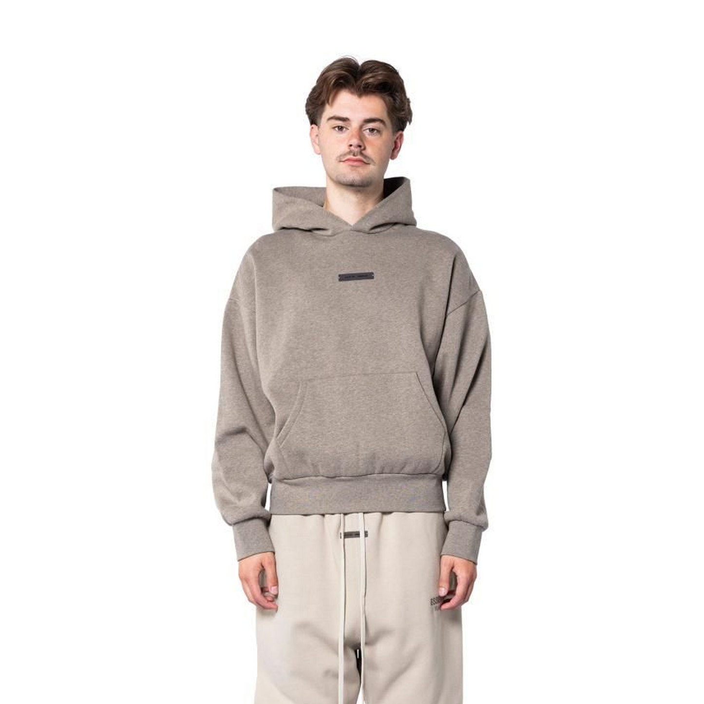 Fear of God Essentials Classic Fleece Hoodie Homestead Heather (FW25)