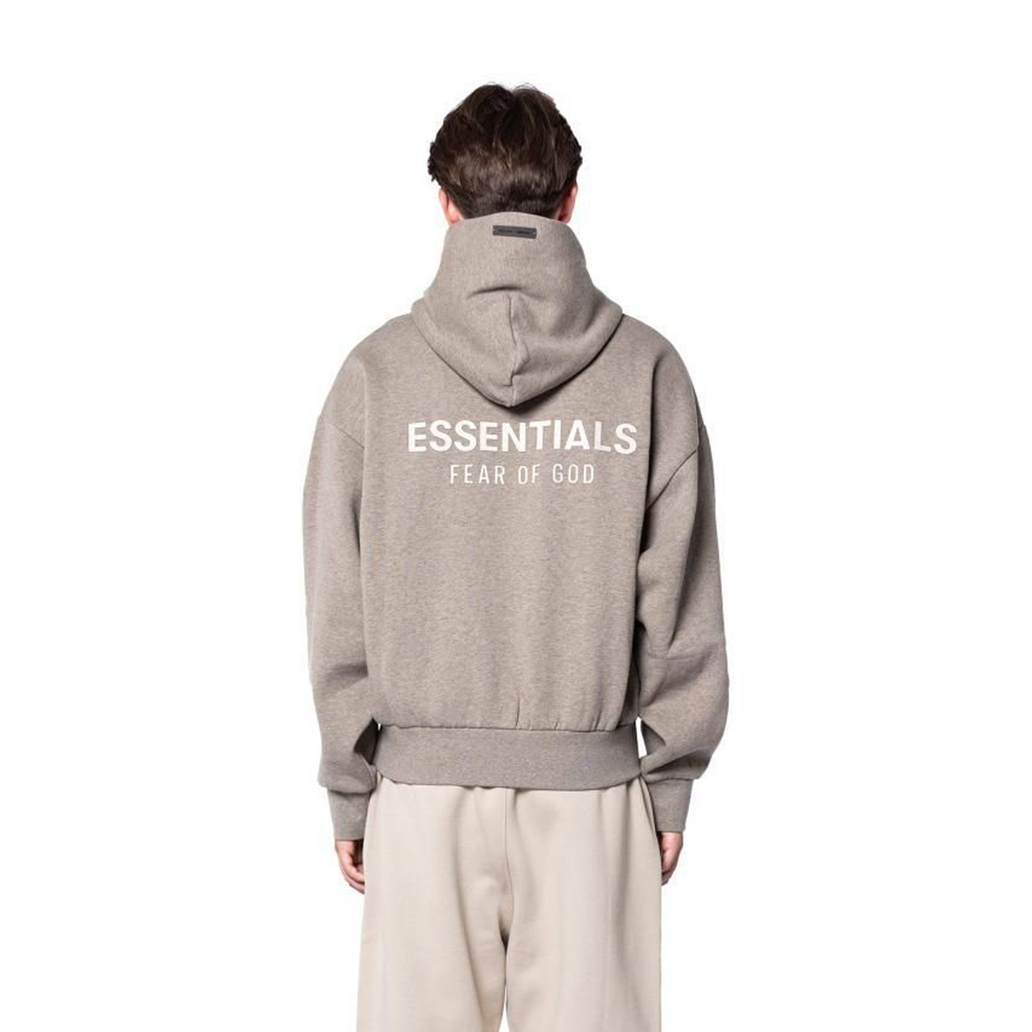 Fear of God Essentials Classic Fleece Hoodie Homestead Heather (FW25)