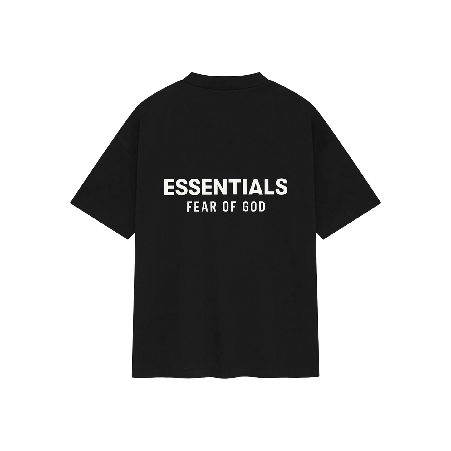 Fear of God Essentials Classic Fit Tee Jet Black (SS25)