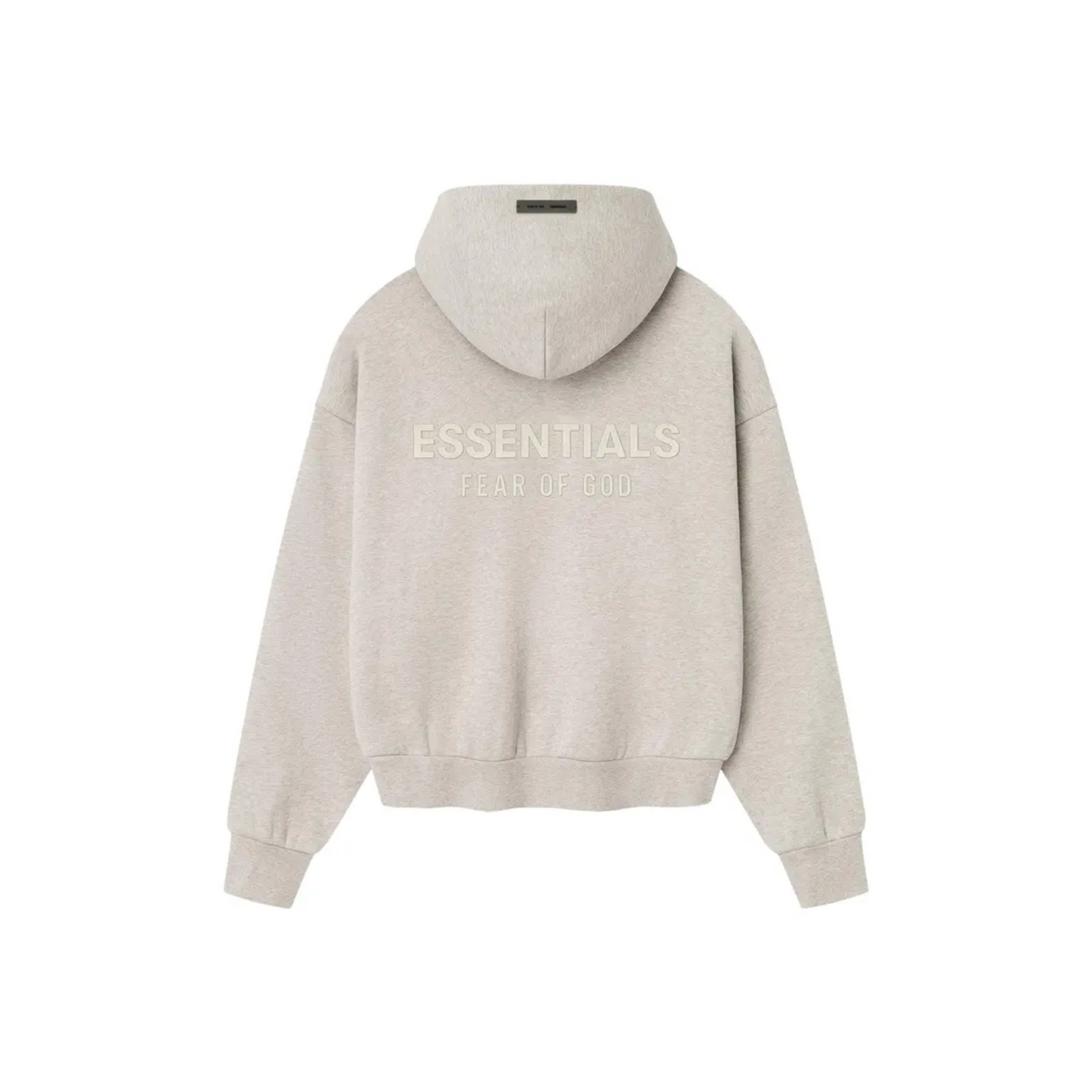 Fear of God Essentials Classic Fleece Hoodie Heather Stone (SS25)