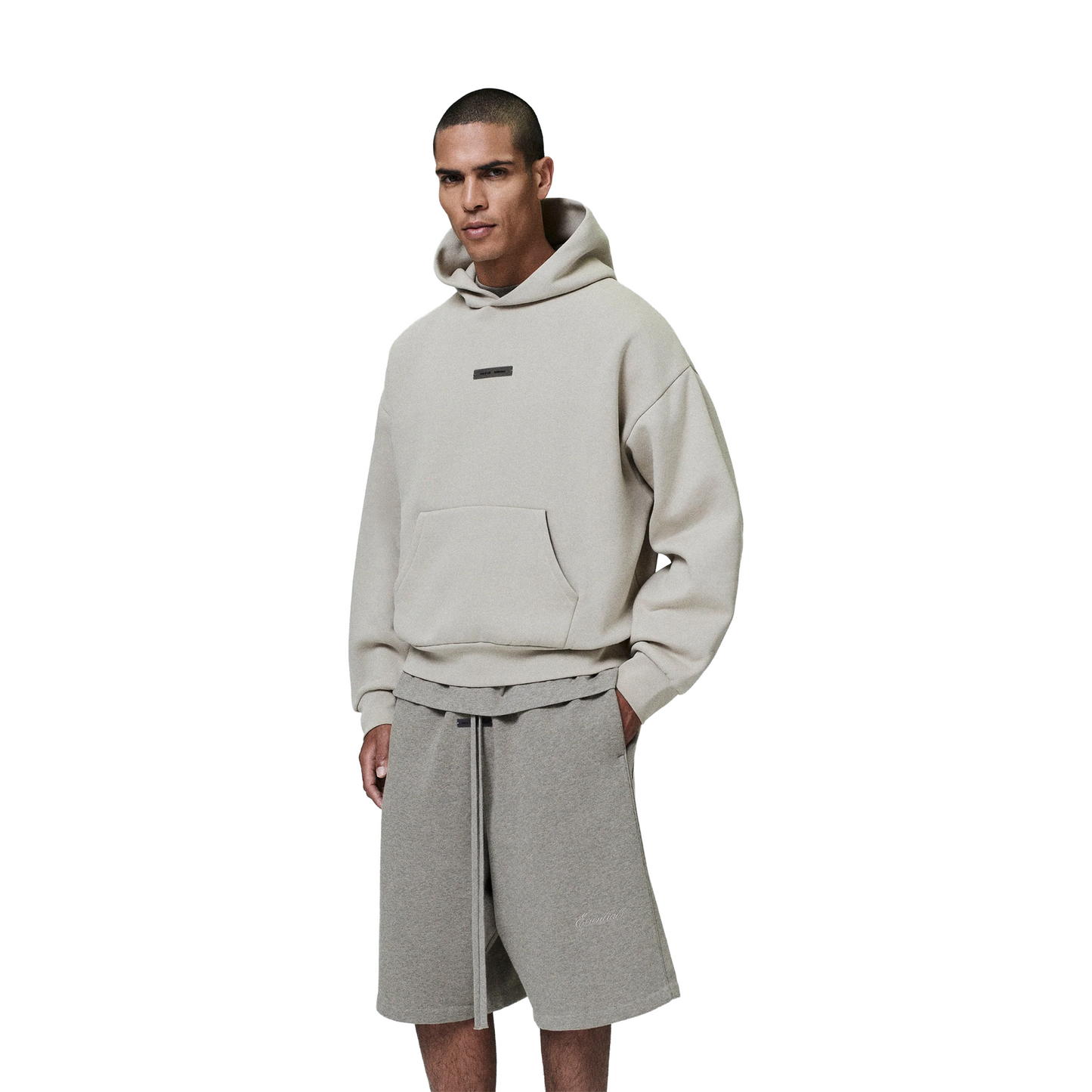 Fear of God Essentials Classic Fleece Hoodie Timber (FW25)
