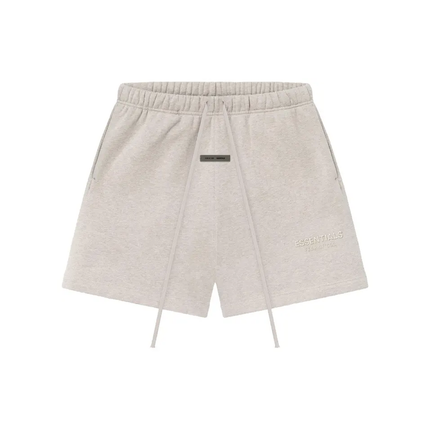Fear of God Essentials Classic Fleece Sweatshort Heather Stone (SS25)