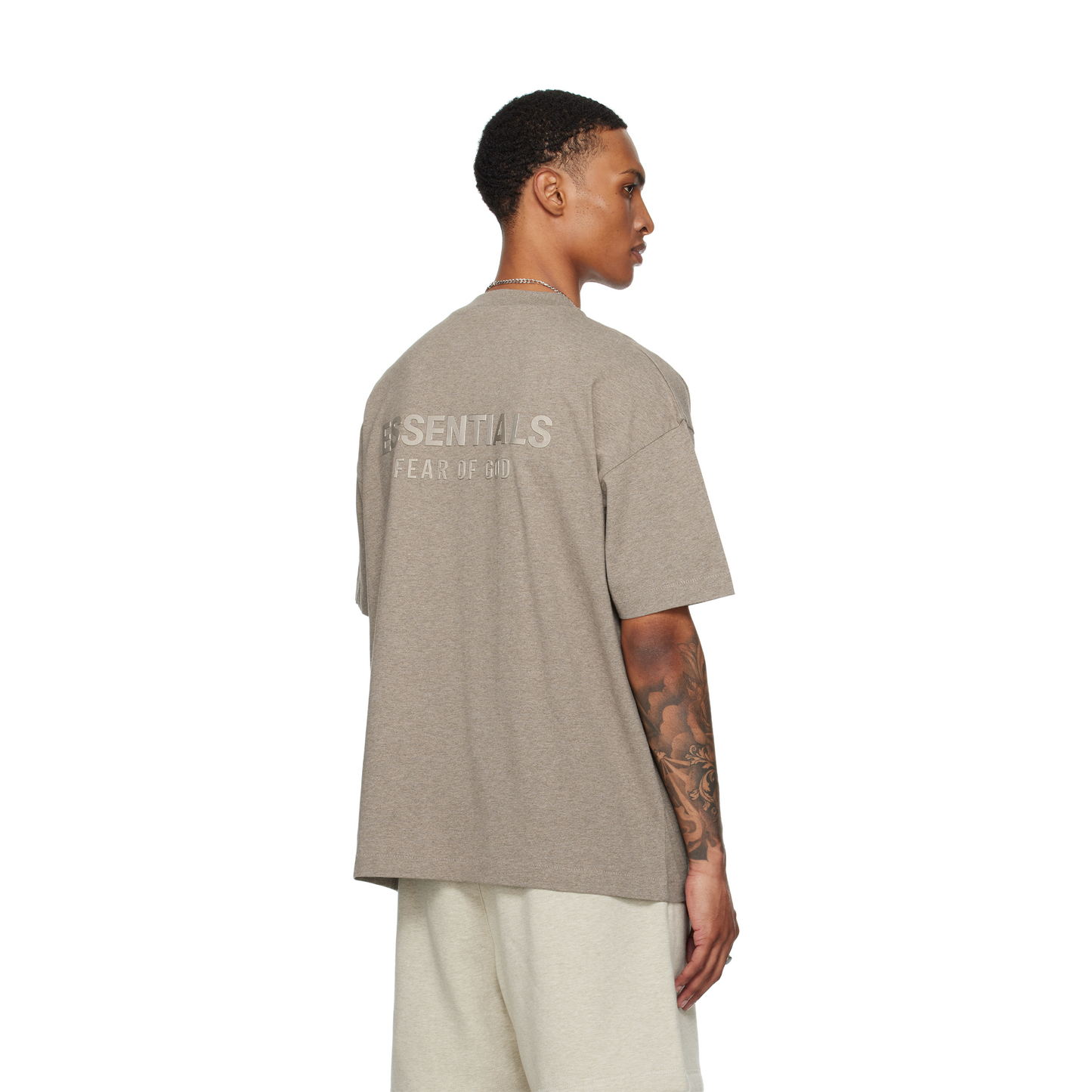 Fear of God Essentials Classic Tee Homestead Heather (SS25)