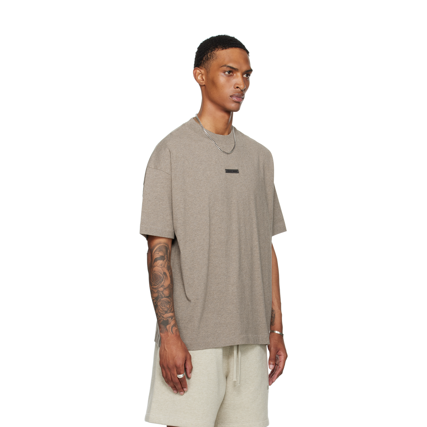 Fear of God Essentials Classic Tee Homestead Heather (SS25)