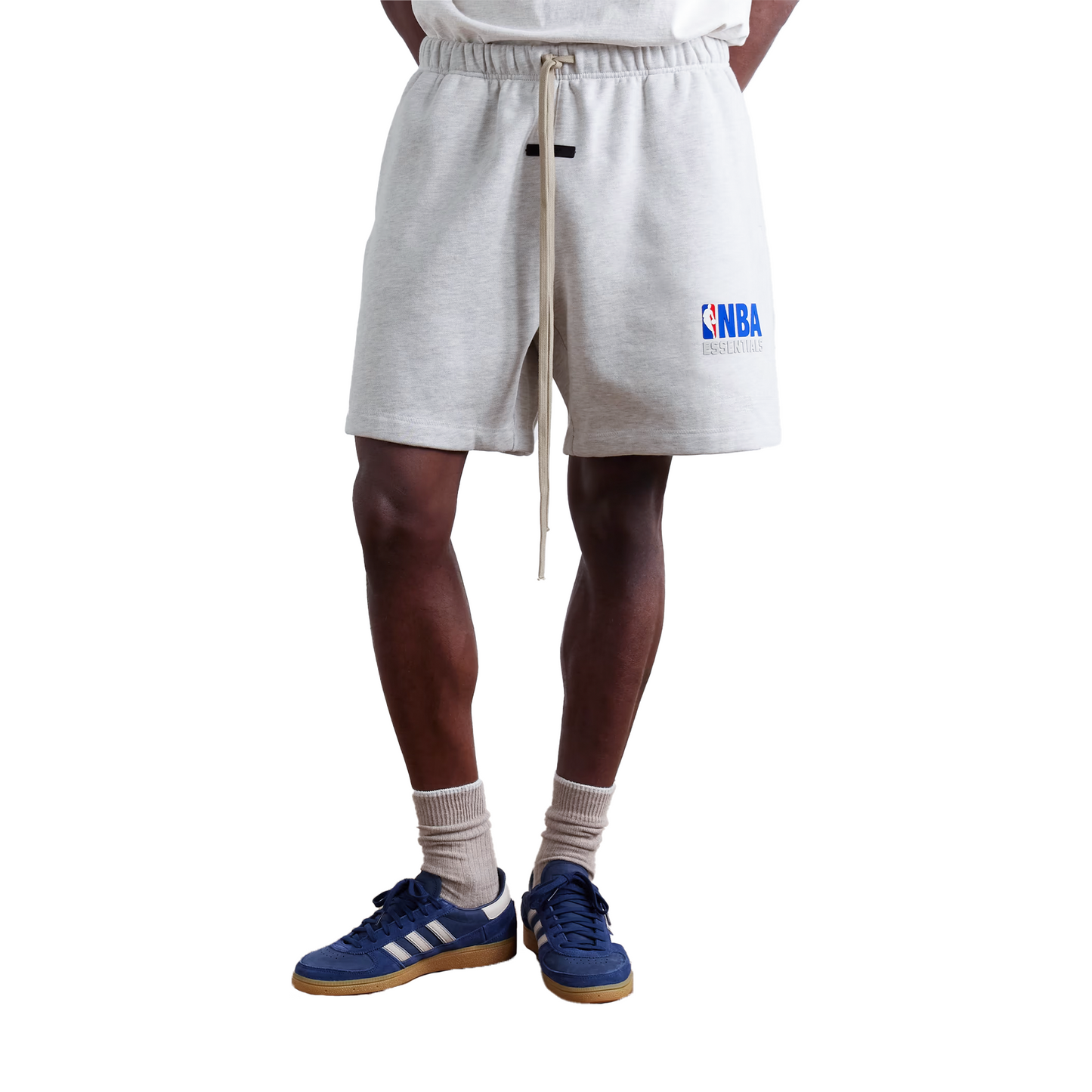 Fear of God Essentials NBA Sweatshorts Light Heather (FW24)