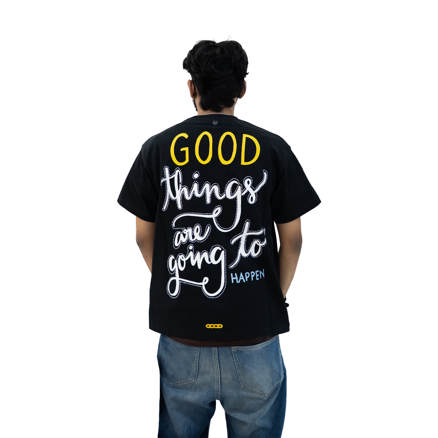 GOODBRAND Diamond Coconut Tree Tee Black (SS25)