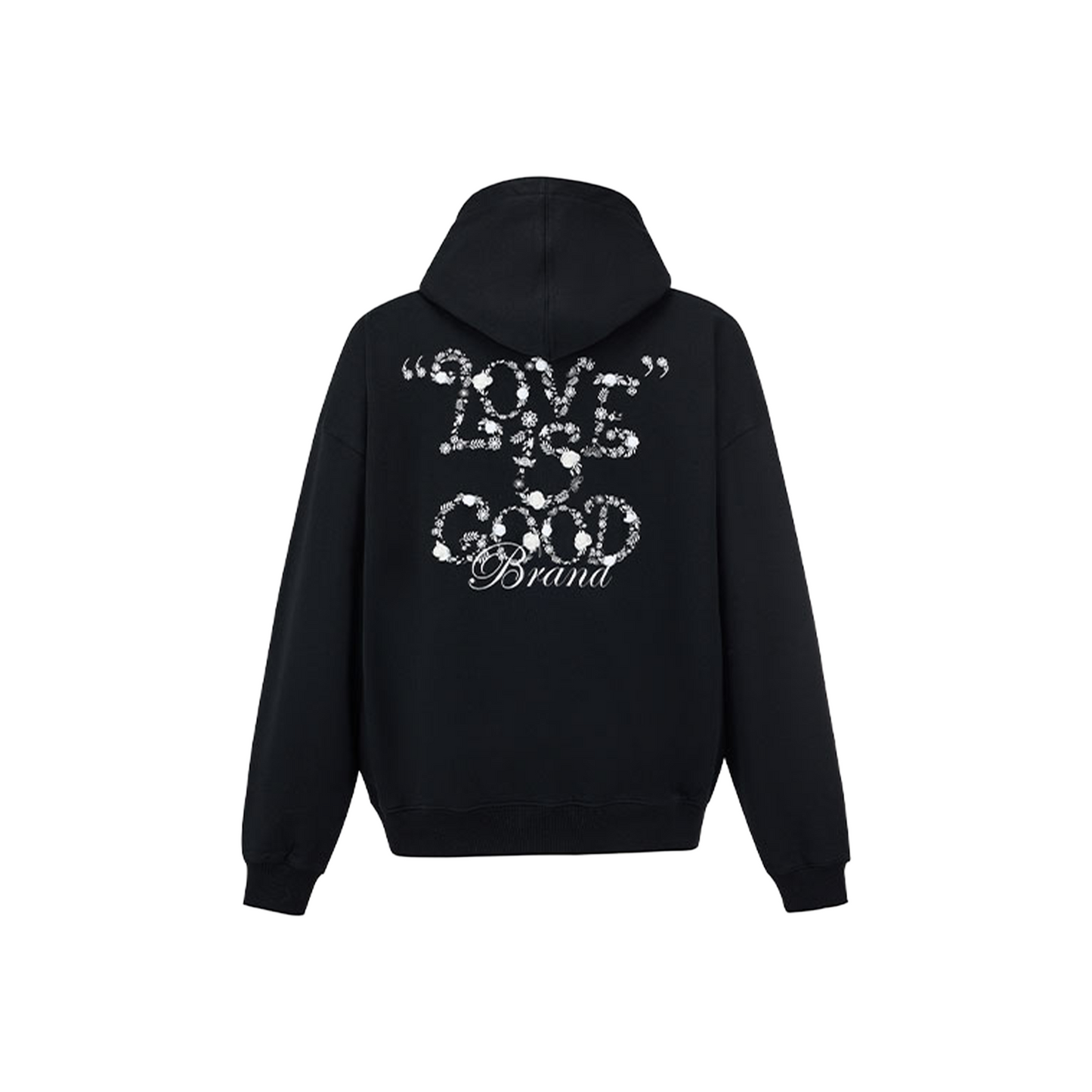 GOODBRAND Flower Fragrance Hoodie Black (FW25)