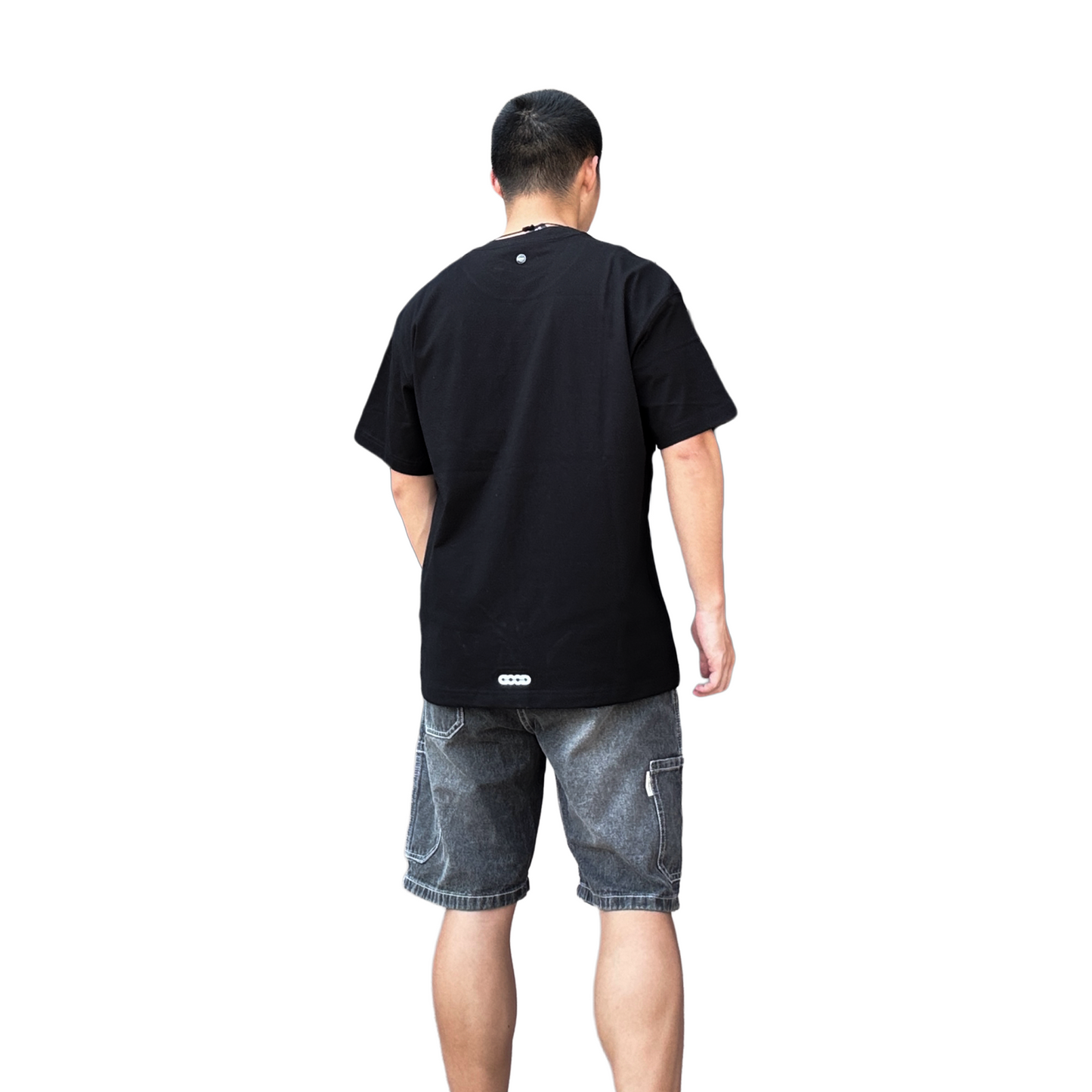 GOODBRAND Fragmented Metal Logo S/S Tee Black (SS25)