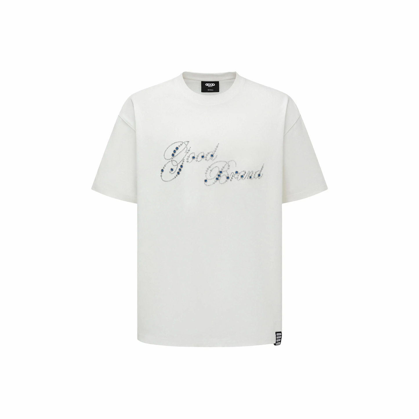 GOODBRAND GOOD Floral Hot Stamping S/S Tee White (SS25)