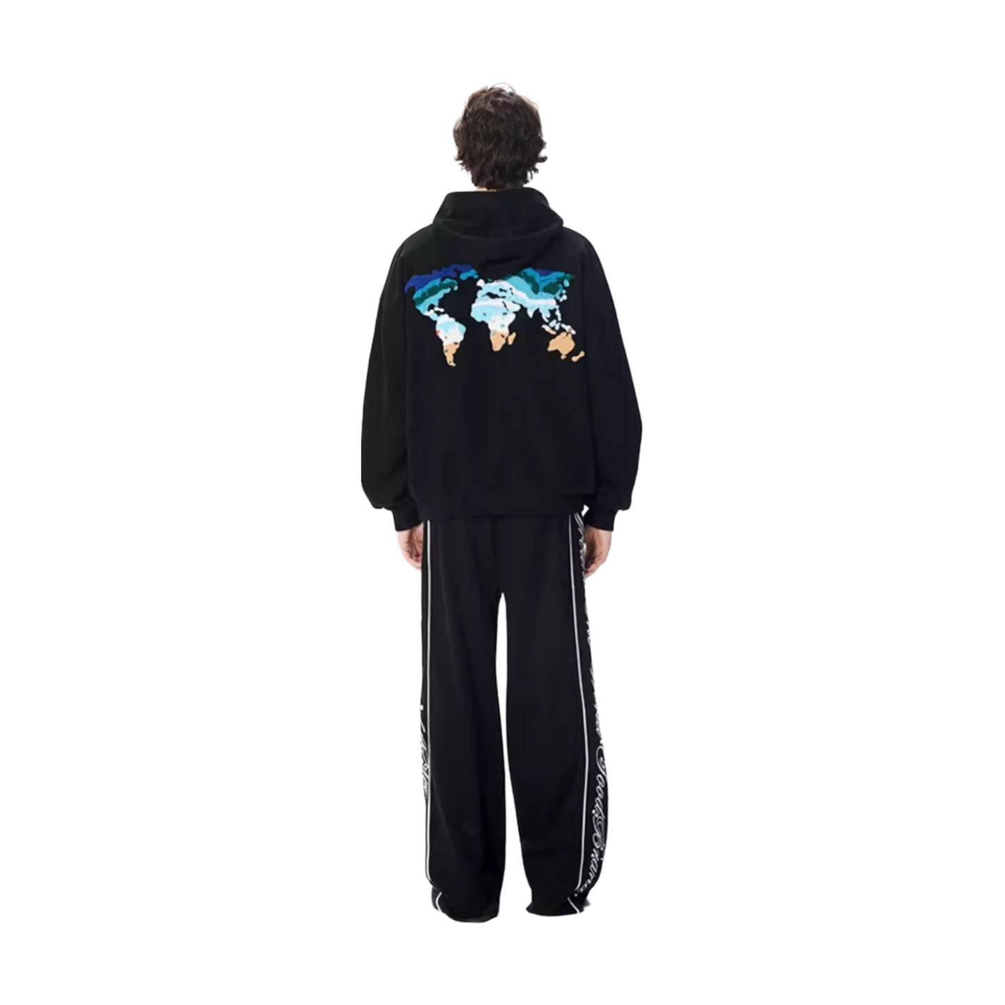 GOODBRAND GOOD Holiday Beach Embroidered Hoodie Black (FW25)