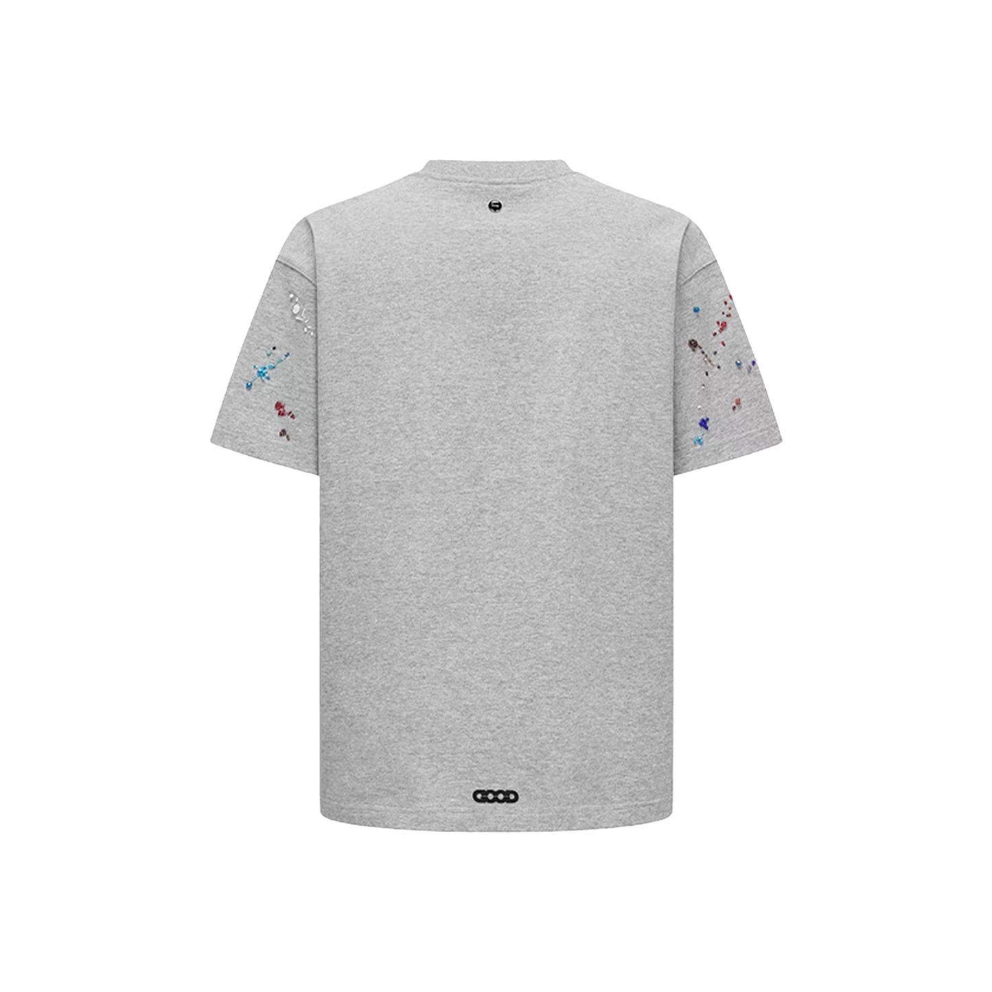 GOODBRAND Rainbow Candy Beads Logo Tee Grey (SS25)
