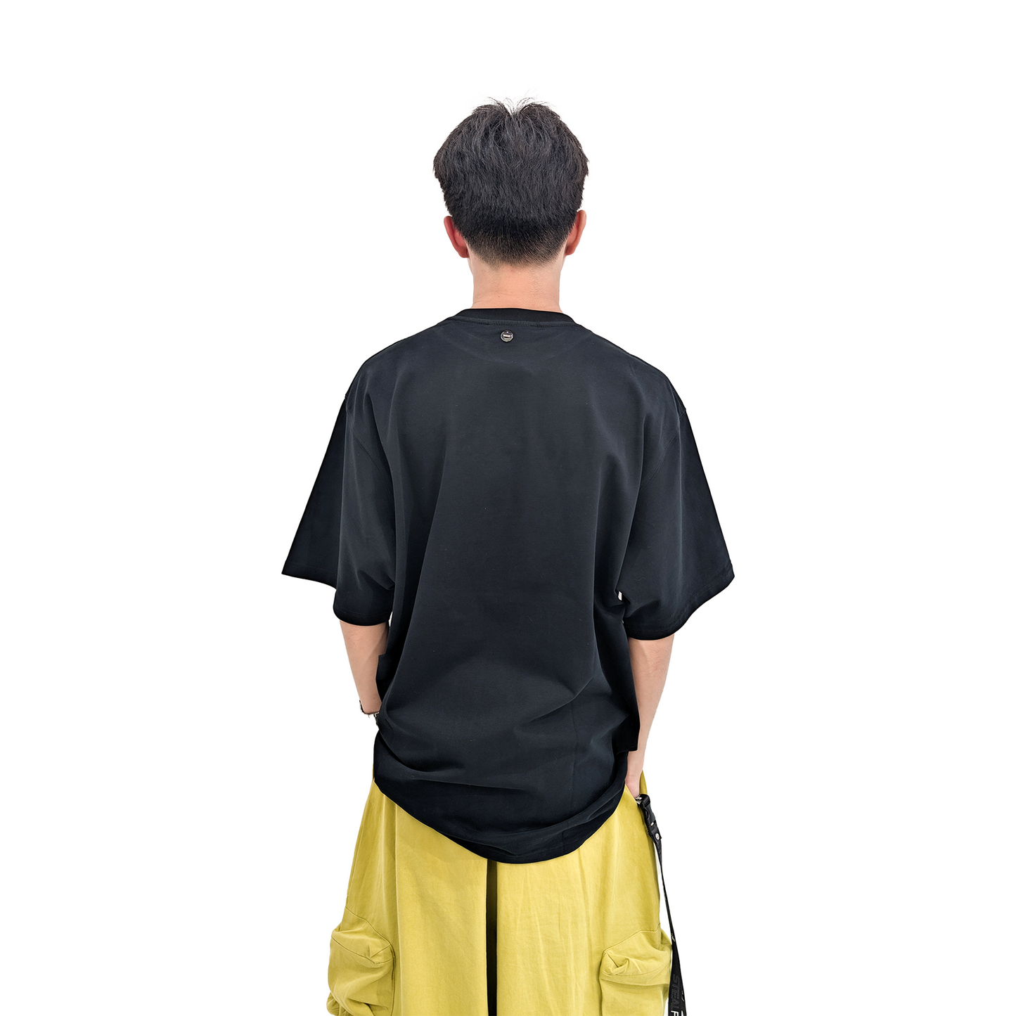 GOODBRAND Sequin Logo Tee Black (SS25)