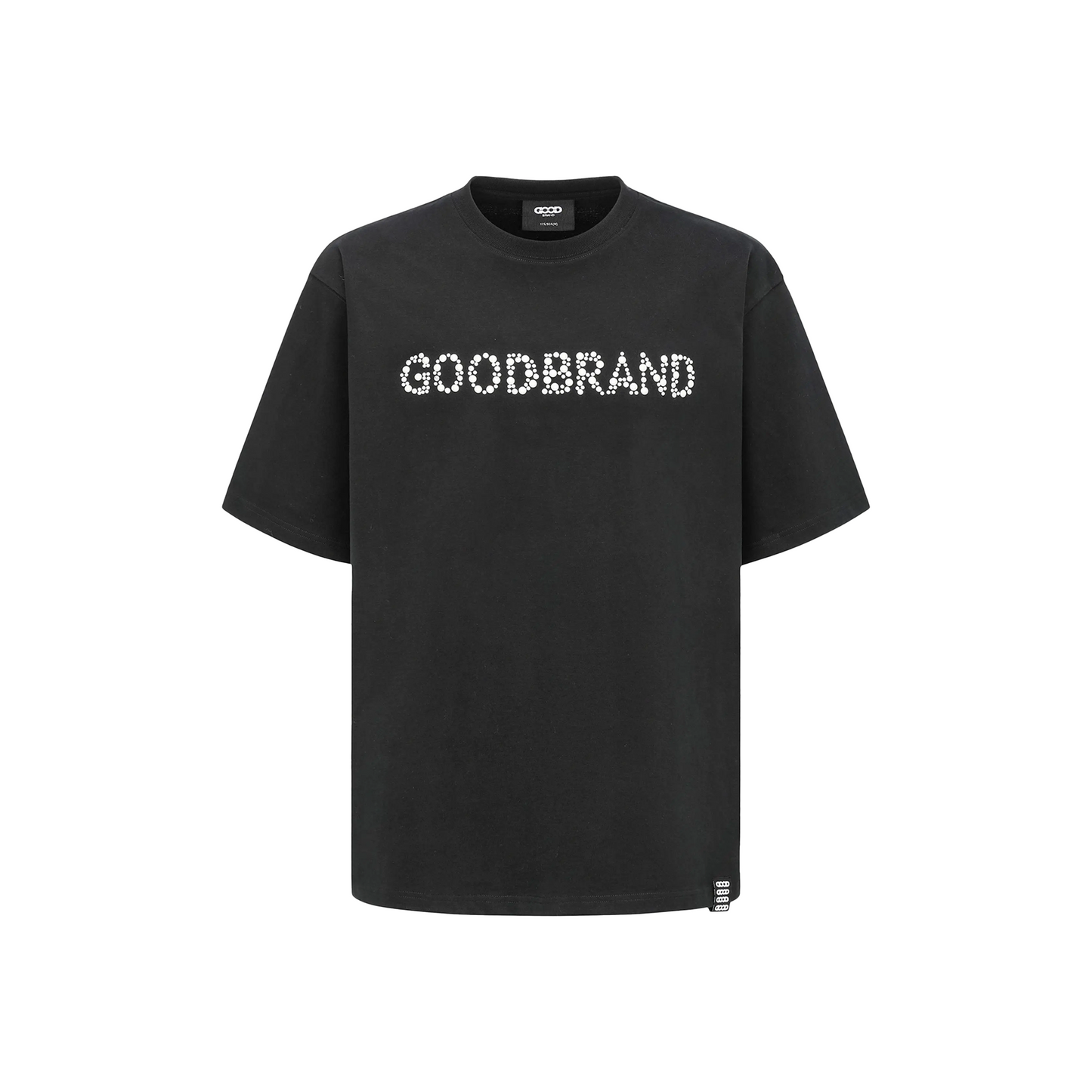 GOODBRAND Sequin Logo Tee Black (SS25)