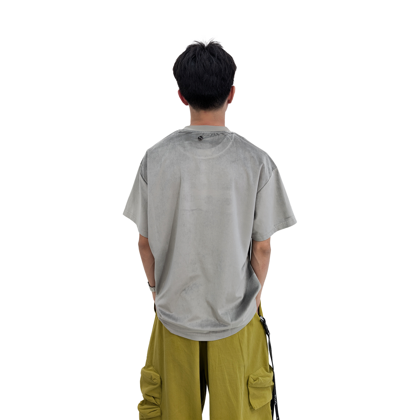 GOODBRAND Sparkling Embroidered Tee Grey (SS25)