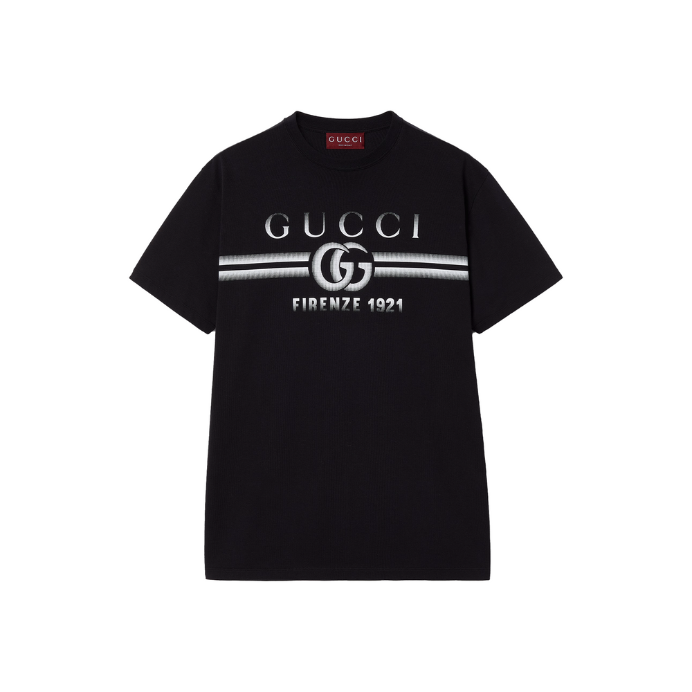 GUCCI Interlocking Logo Tee Black (SS24)