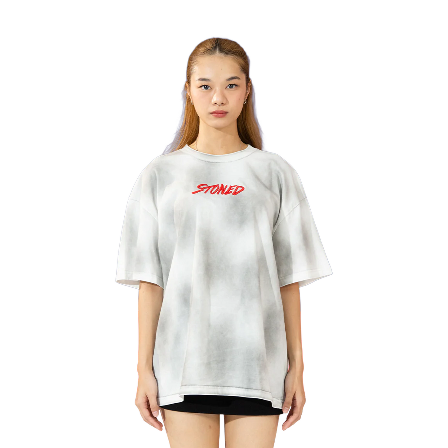 Stoned & Co ® EOT : Genetic Overlay Tee White (SS25)