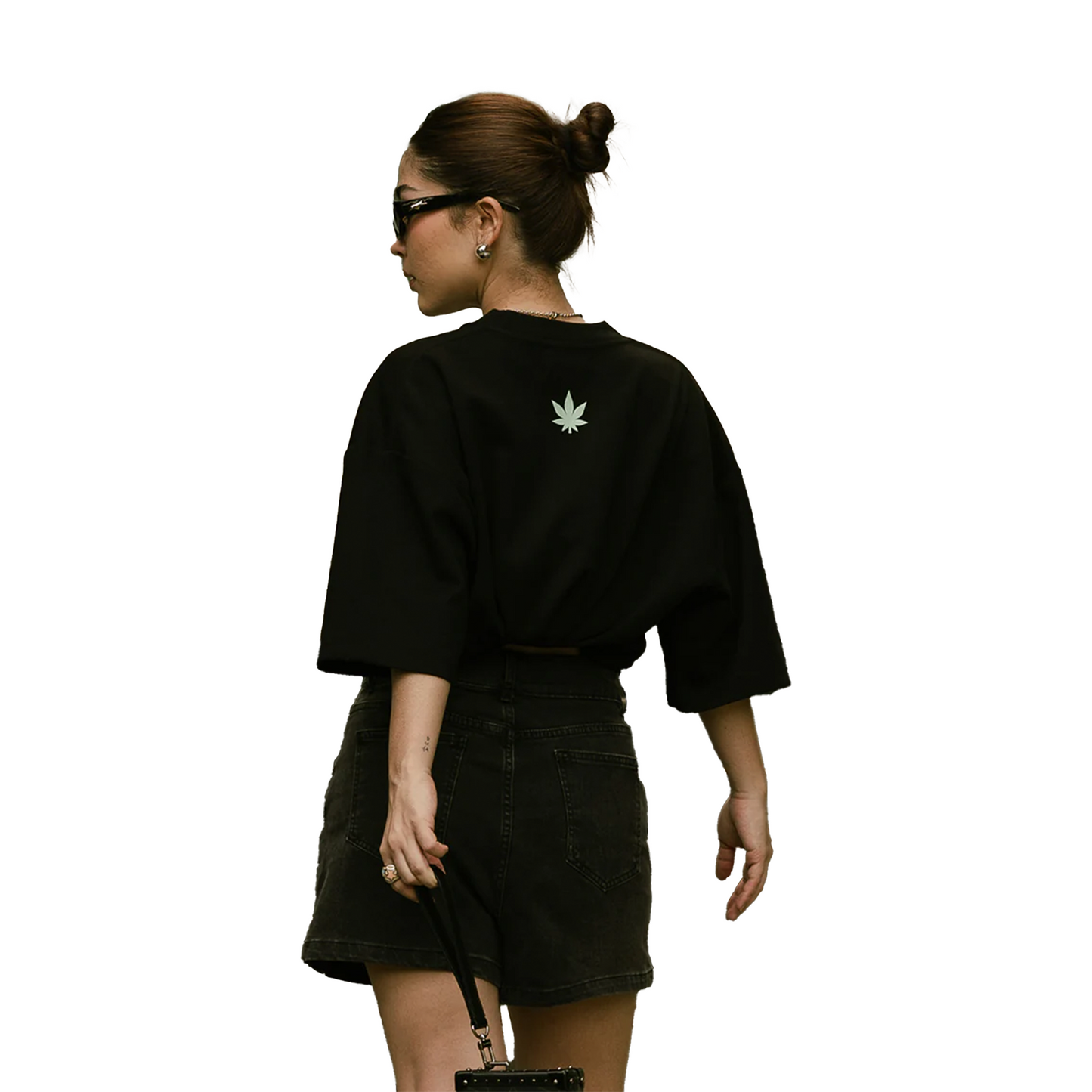 Stoned & Co ® Golden Jade : Jade Signature Tee Black (SS25)
