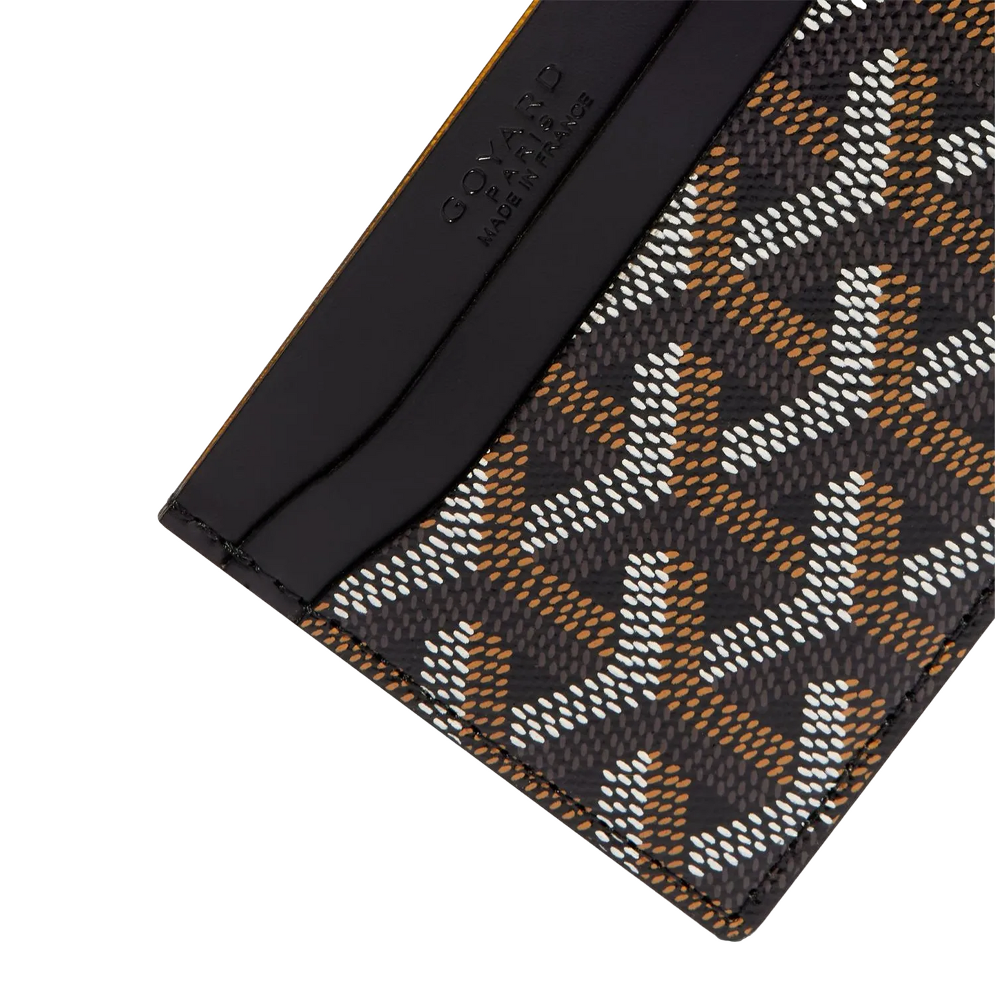 GOYARD Saint-Sulpice Card Wallet Black (SS25)