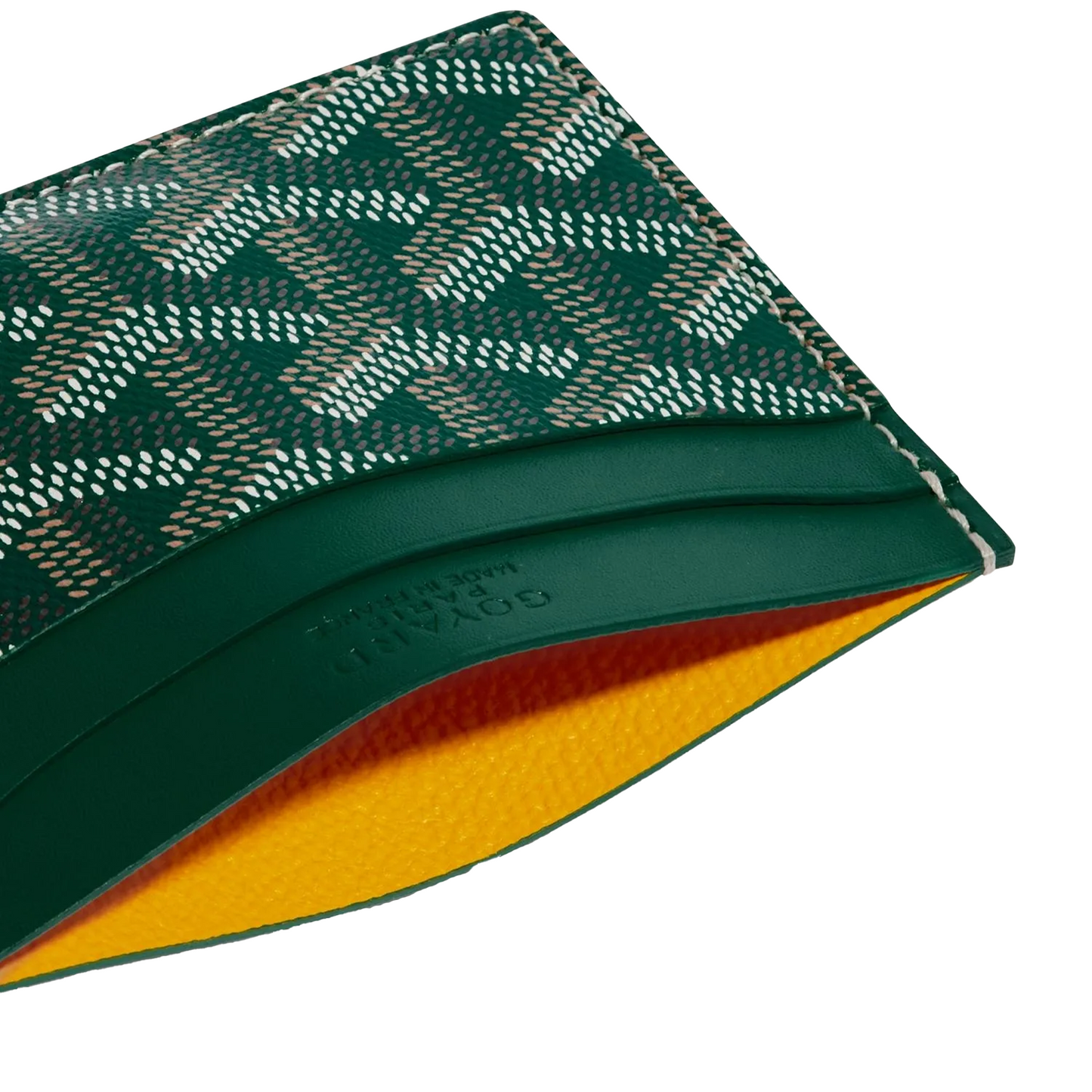 GOYARD Saint-Sulpice Card Wallet Green (SS25)