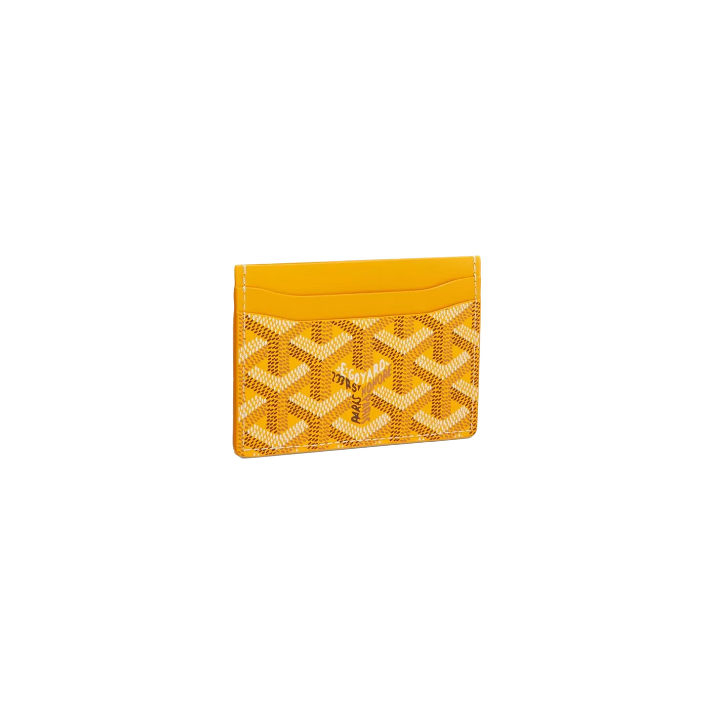 GOYARD Saint-Sulpice Card Wallet Yellow (SS25)