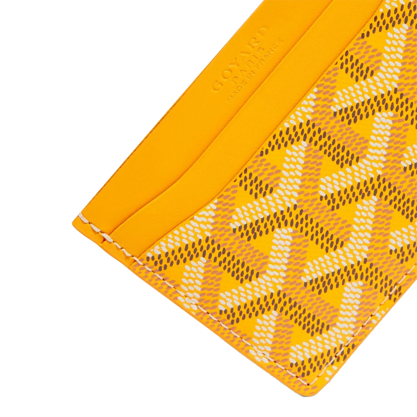 GOYARD Saint-Sulpice Card Wallet Yellow (SS25)