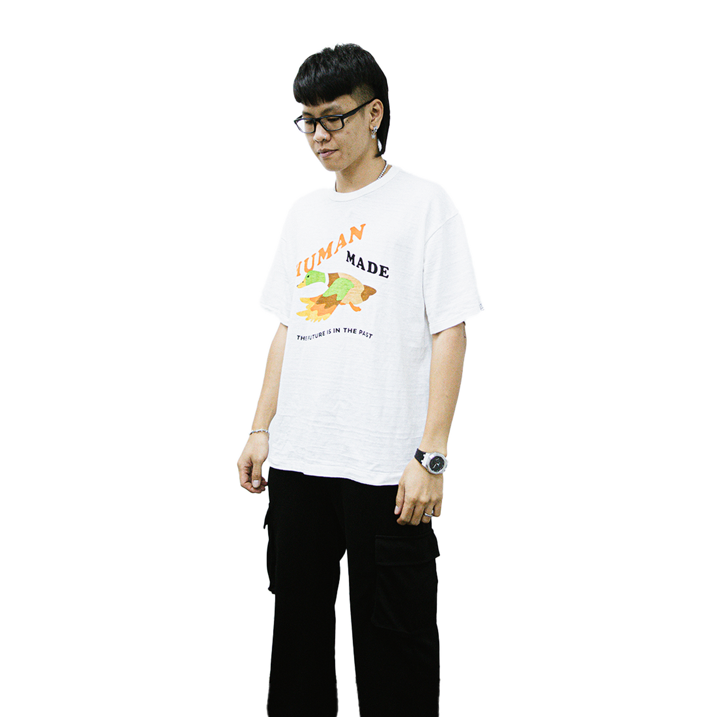 Human Made Flying Duck Tee White