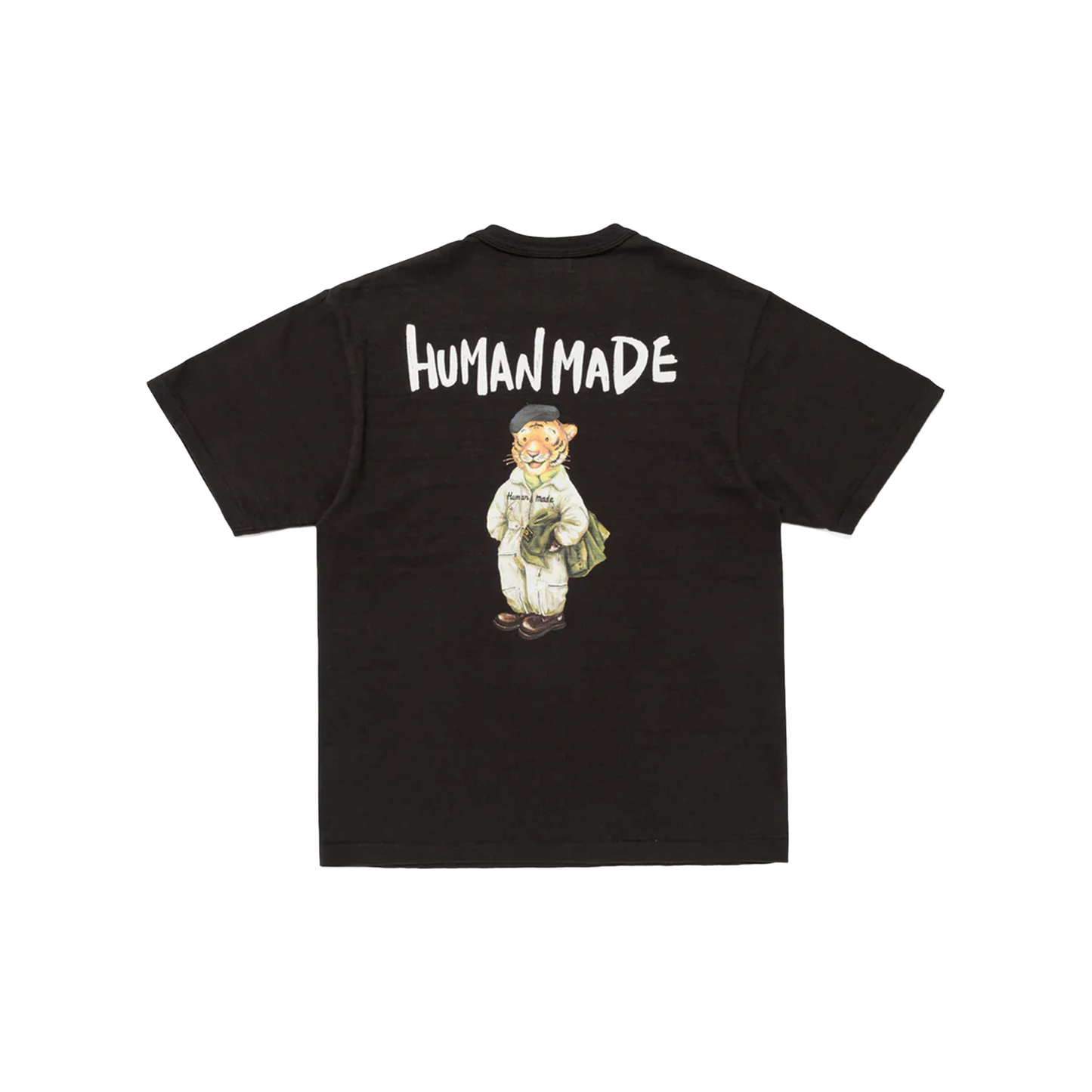 Human Made Polo Tiger Tee Black (SS25)