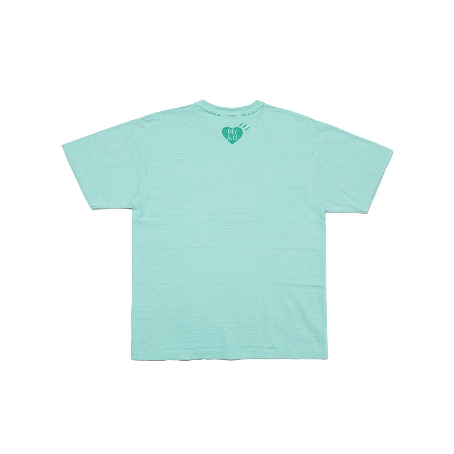 Human Made Garment Dyed Big Heart Tee Green