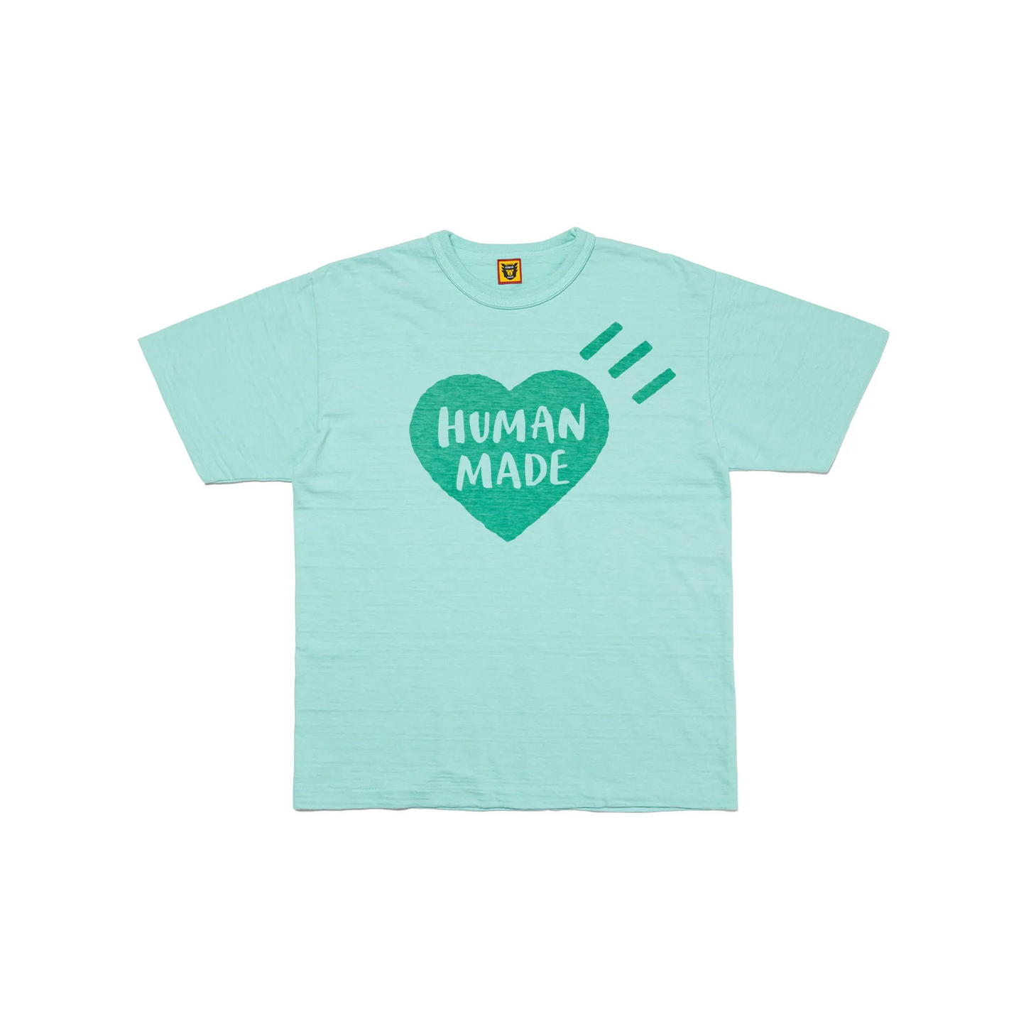 Human Made Garment Dyed Big Heart Tee Green