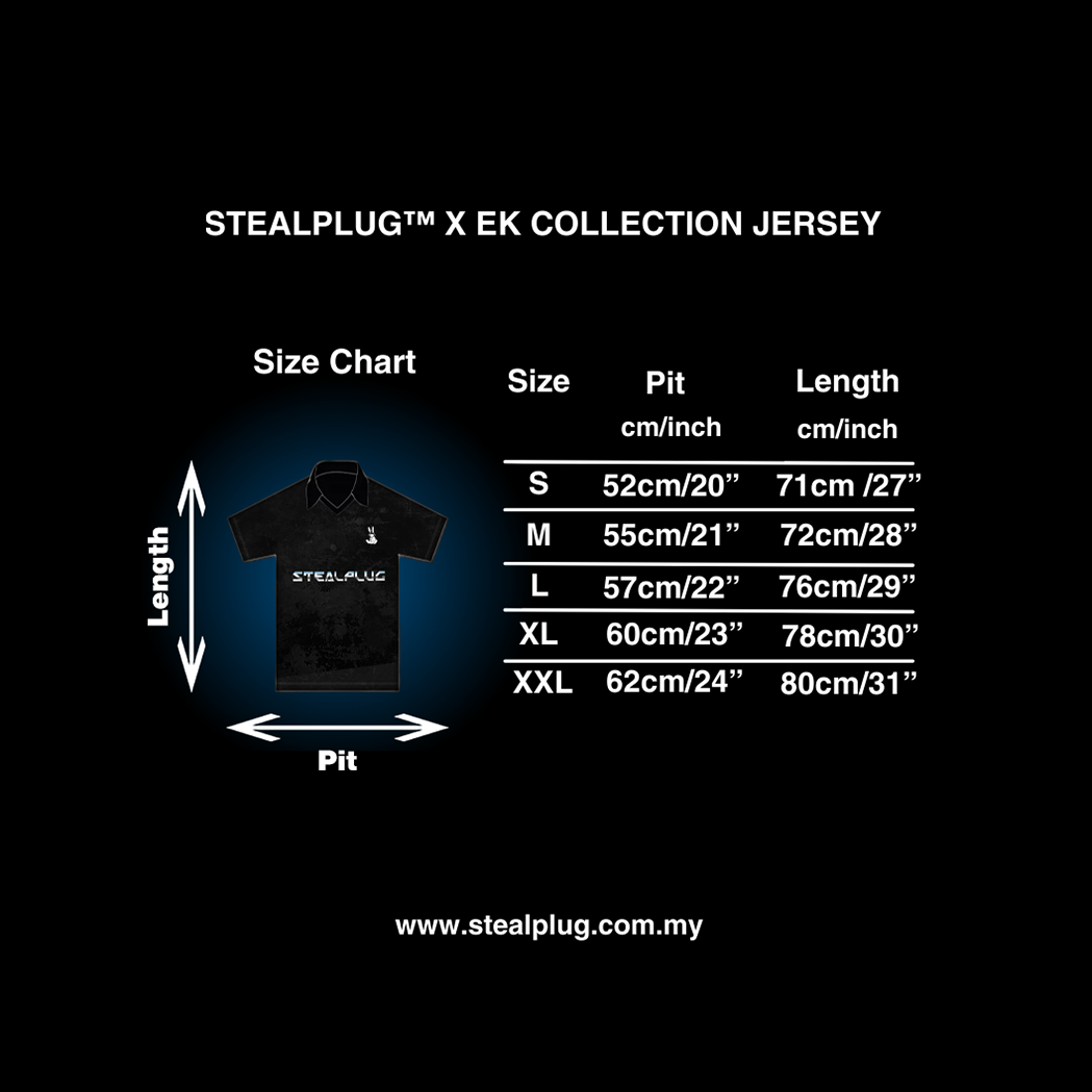 STEALPLUG™ x EK Collection Grand Launch Exclusive Jersey Black
