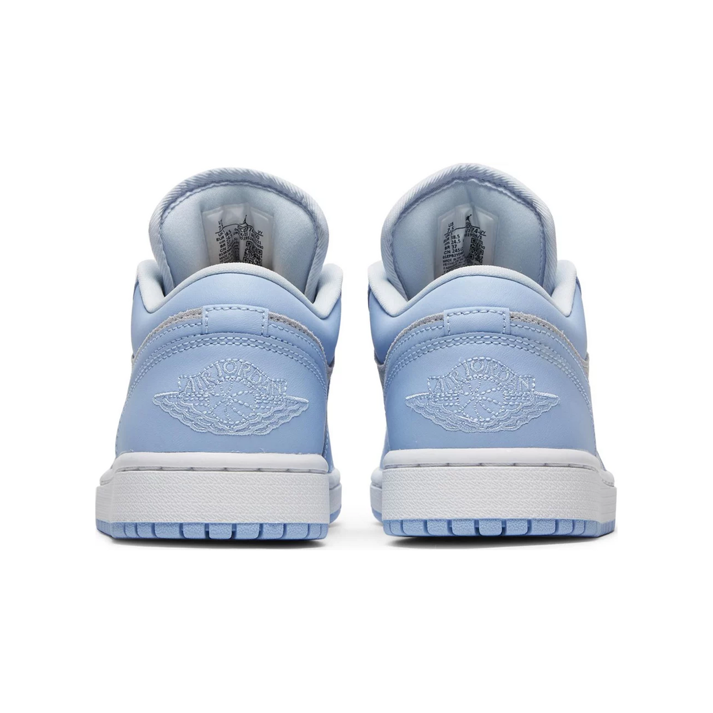 Jordan 1 Low Football Grey Aluminum (W)