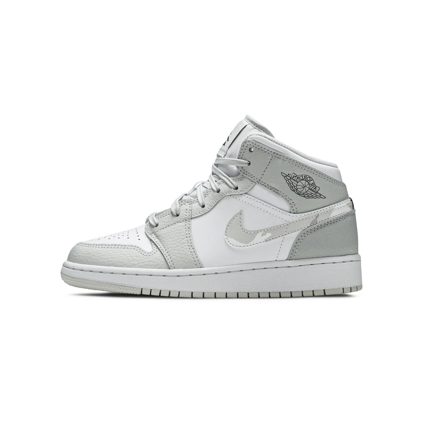Jordan 1 Mid Grey Camo (GS)
