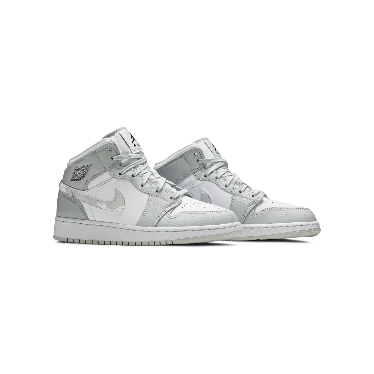Jordan 1 Mid Grey Camo (GS)